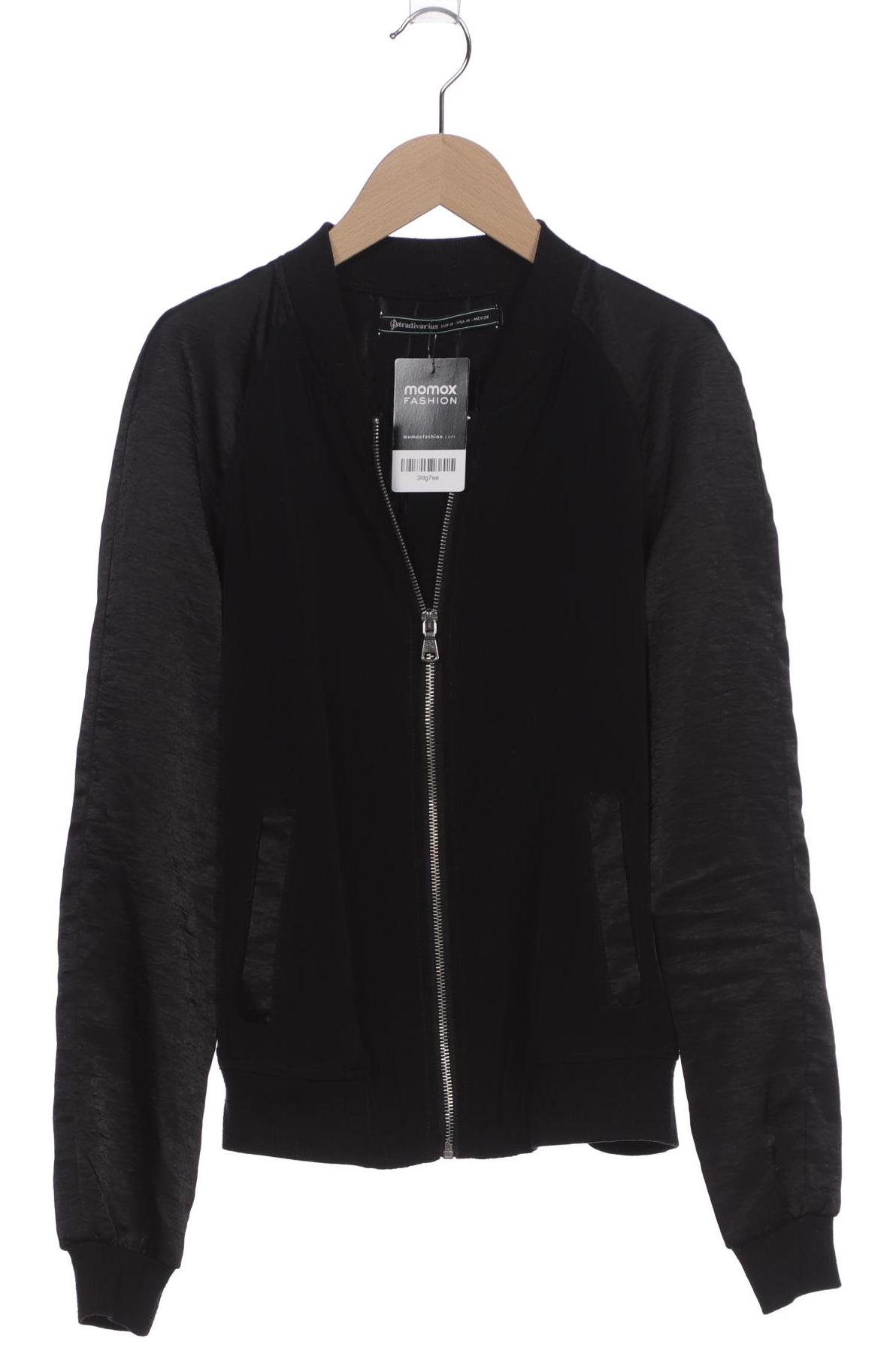 

Stradivarius Damen Jacke, schwarz, Gr. 38