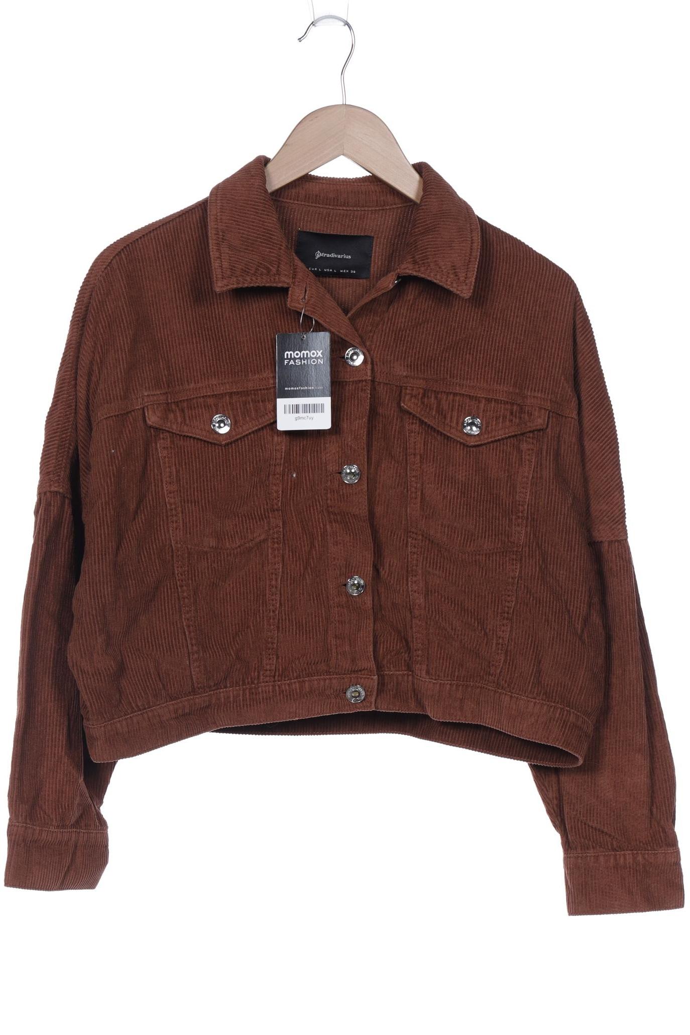 

Stradivarius Damen Jacke, braun, Gr. 42