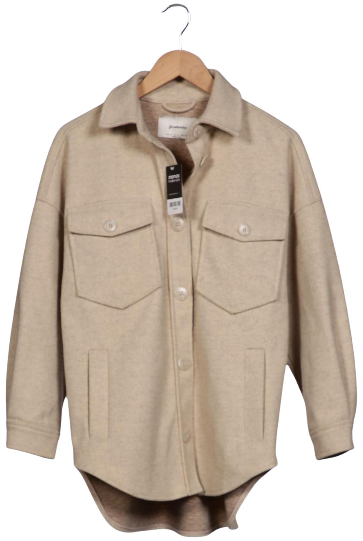 

Stradivarius Damen Jacke, beige, Gr. 36