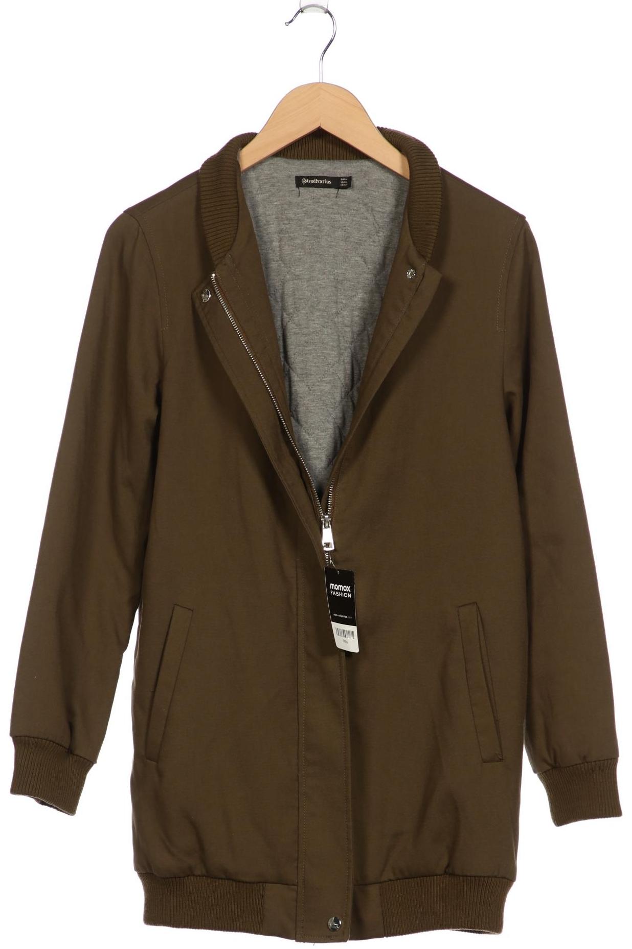 

Stradivarius Damen Jacke, grün, Gr. 38