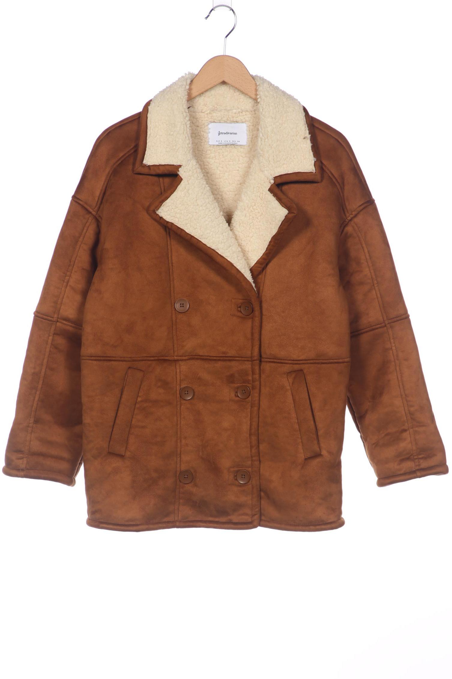 

Stradivarius Damen Jacke, braun, Gr. 36