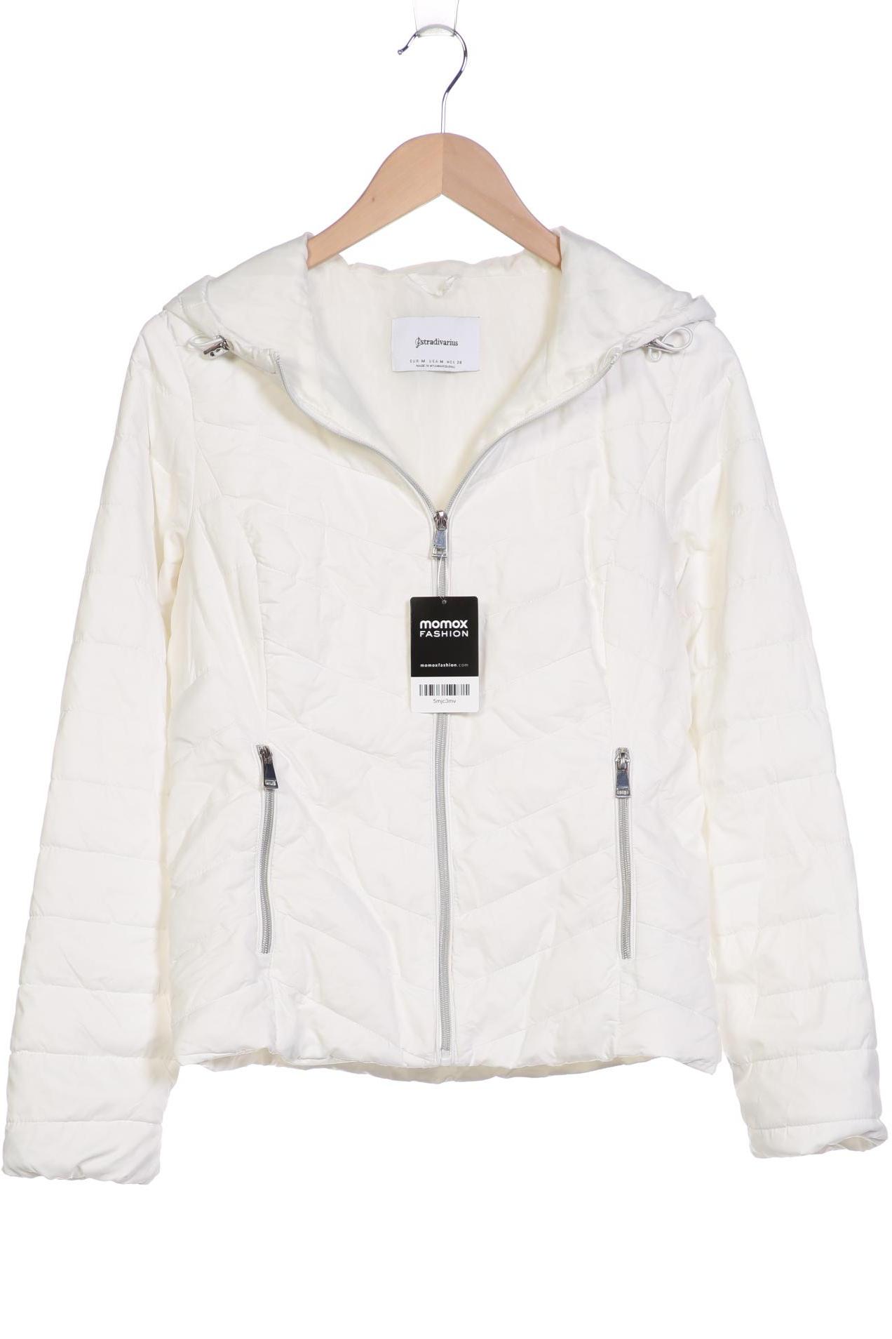 

Stradivarius Damen Jacke, weiß, Gr. 38