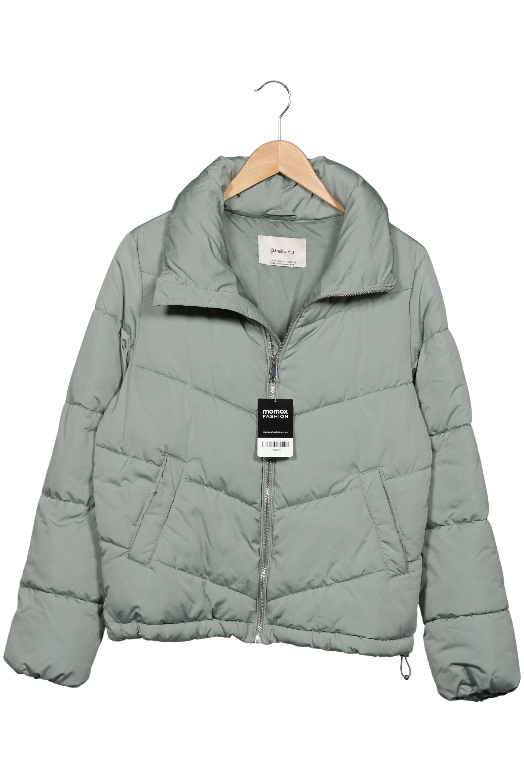 

Stradivarius Damen Jacke, grün, Gr. 38
