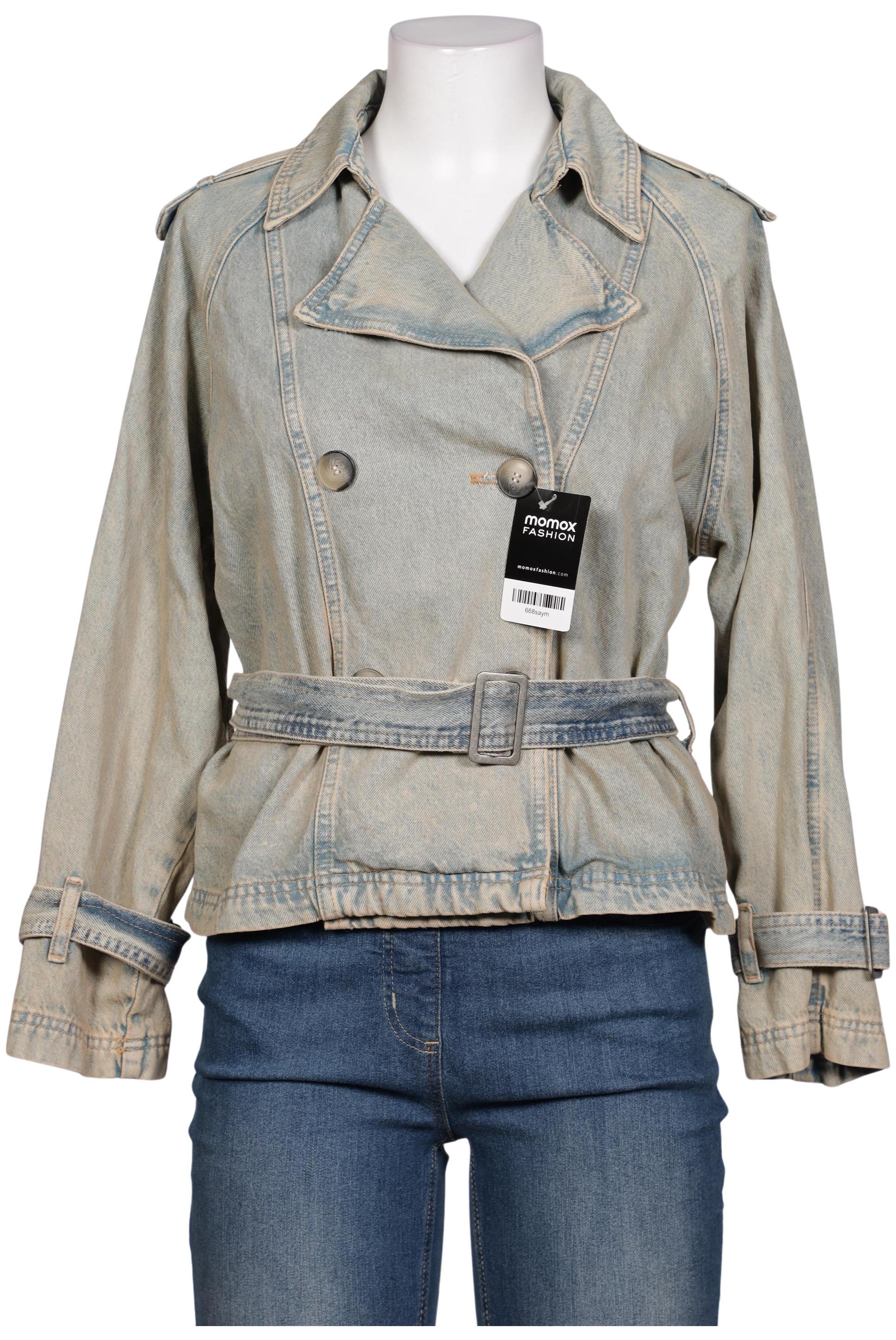 

Stradivarius Damen Jacke, hellblau, Gr. 36