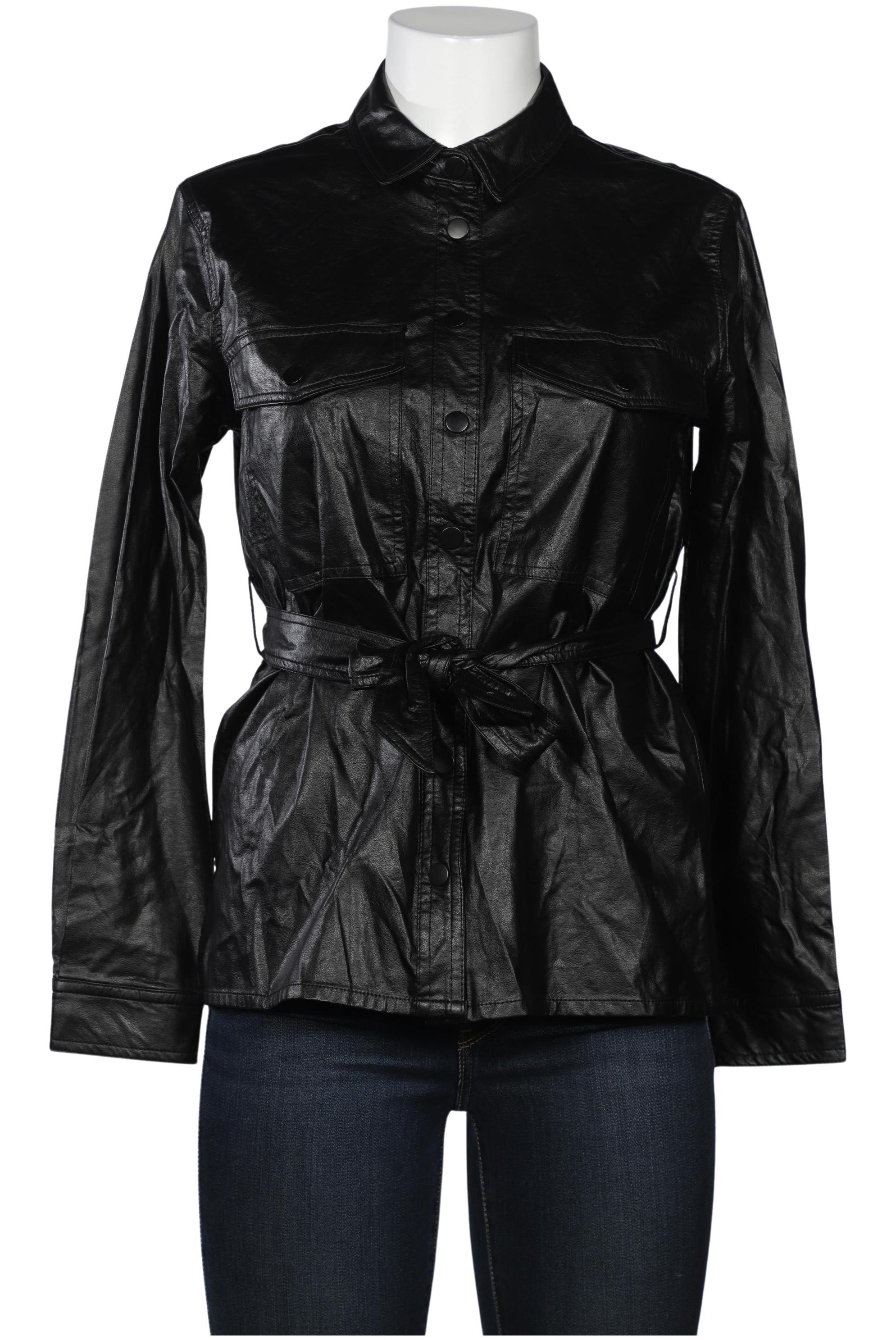 

Stradivarius Damen Jacke, schwarz, Gr. 42