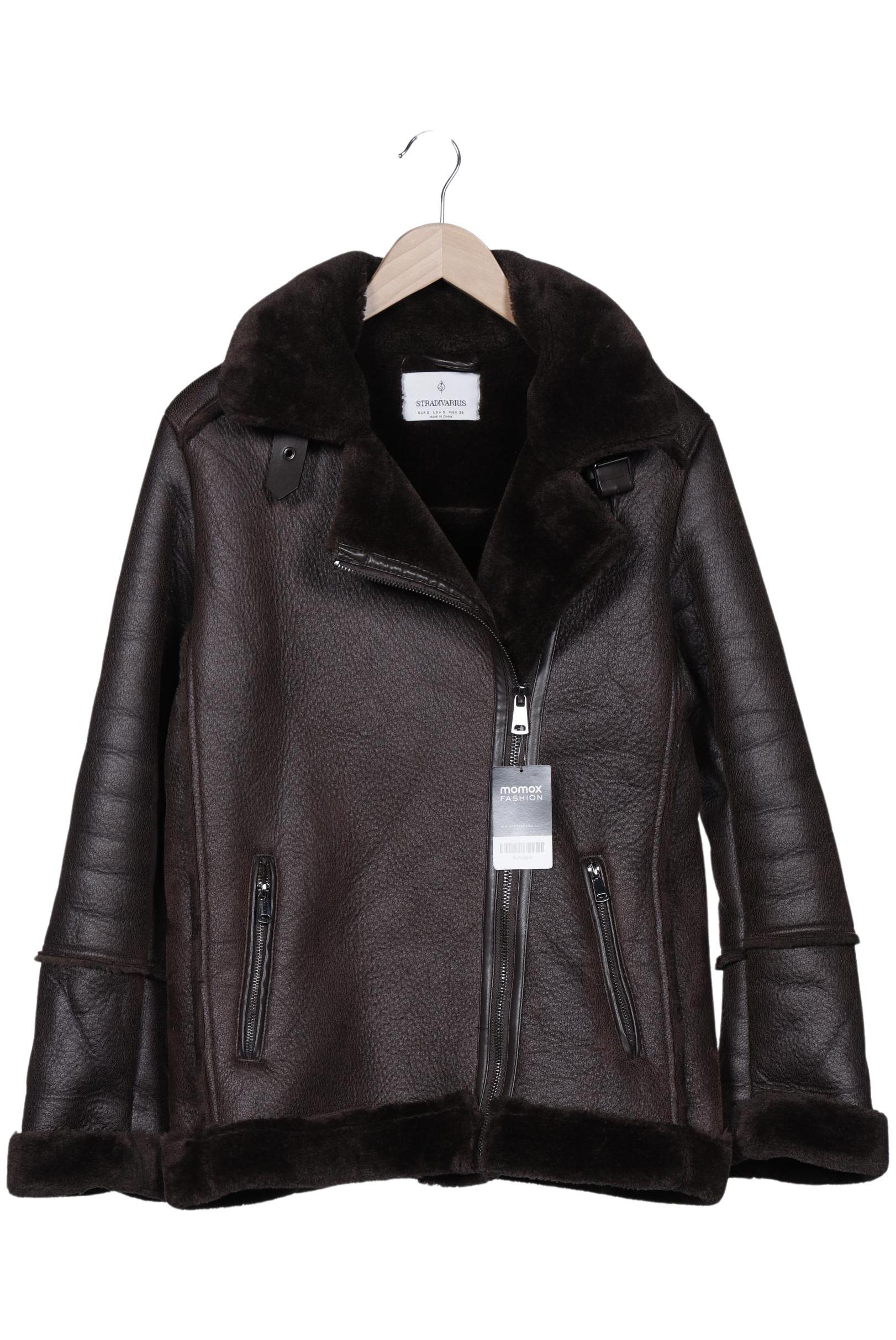 

Stradivarius Damen Jacke, braun, Gr. 36