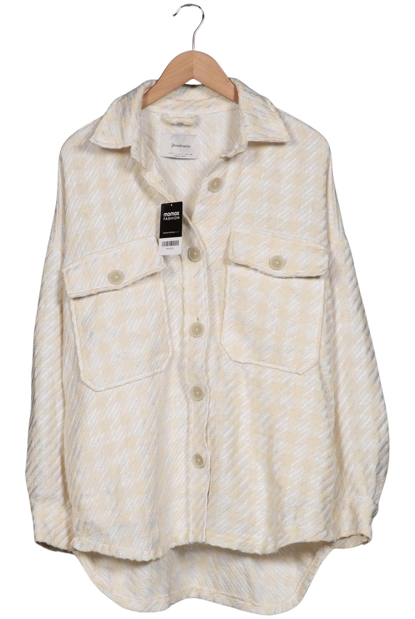 

Stradivarius Damen Jacke, cremeweiß, Gr. 42