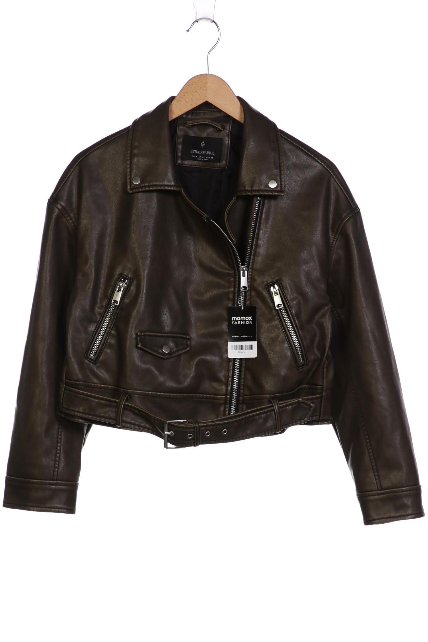 

Stradivarius Damen Jacke, braun, Gr. 42