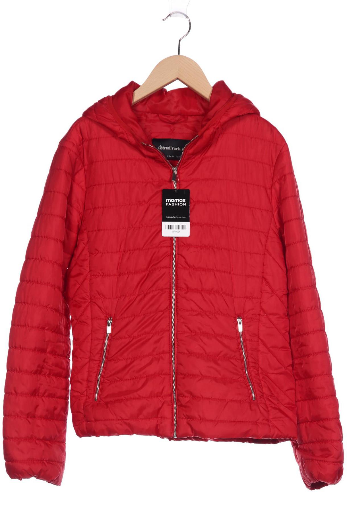 

Stradivarius Damen Jacke, rot, Gr. 38