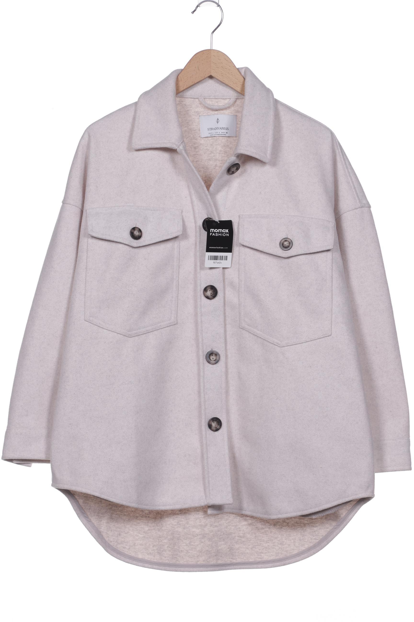 

Stradivarius Damen Jacke, cremeweiß, Gr. 42