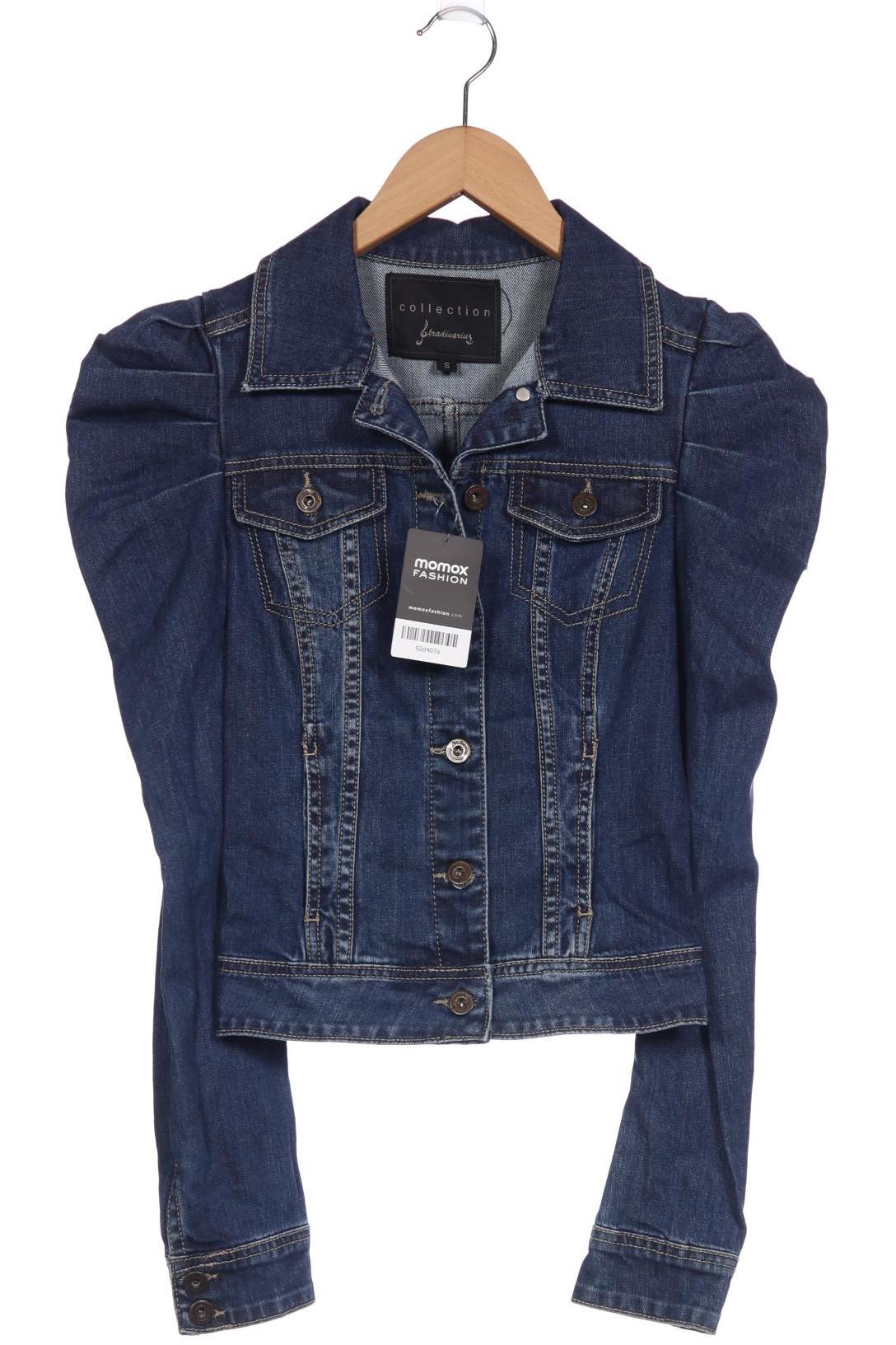 

Stradivarius Damen Jacke, blau, Gr. 36