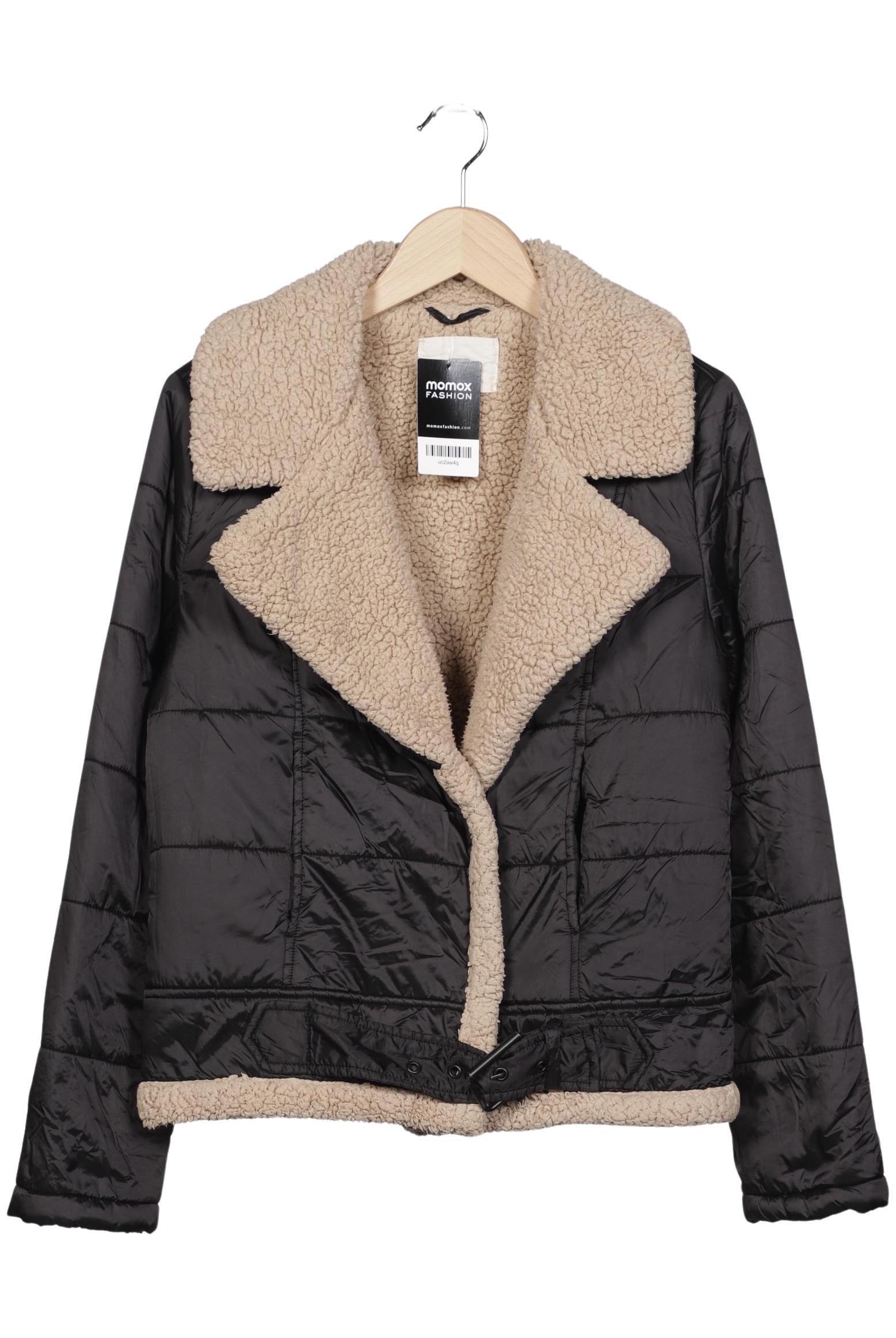 

Stradivarius Damen Jacke, schwarz, Gr. 36