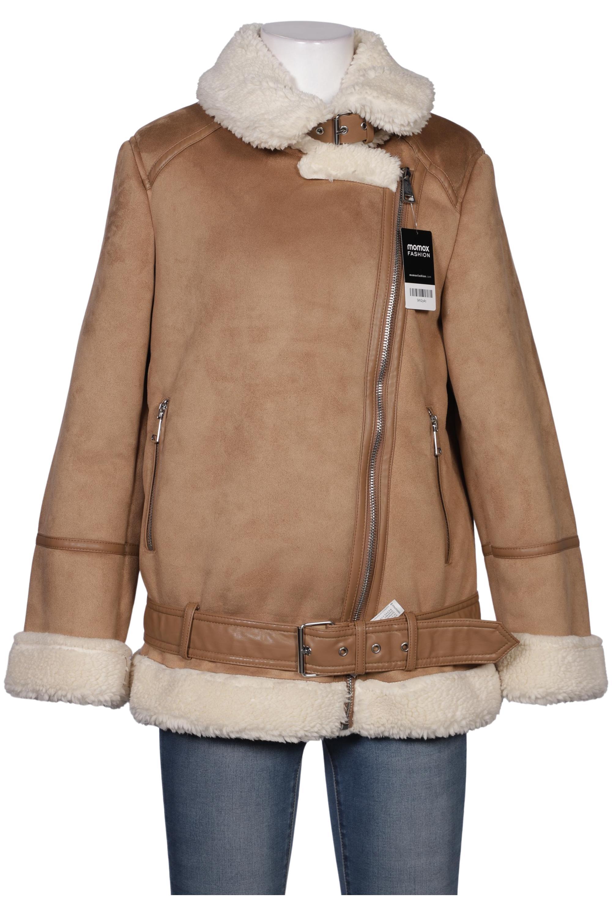 

Stradivarius Damen Jacke, beige, Gr. 36