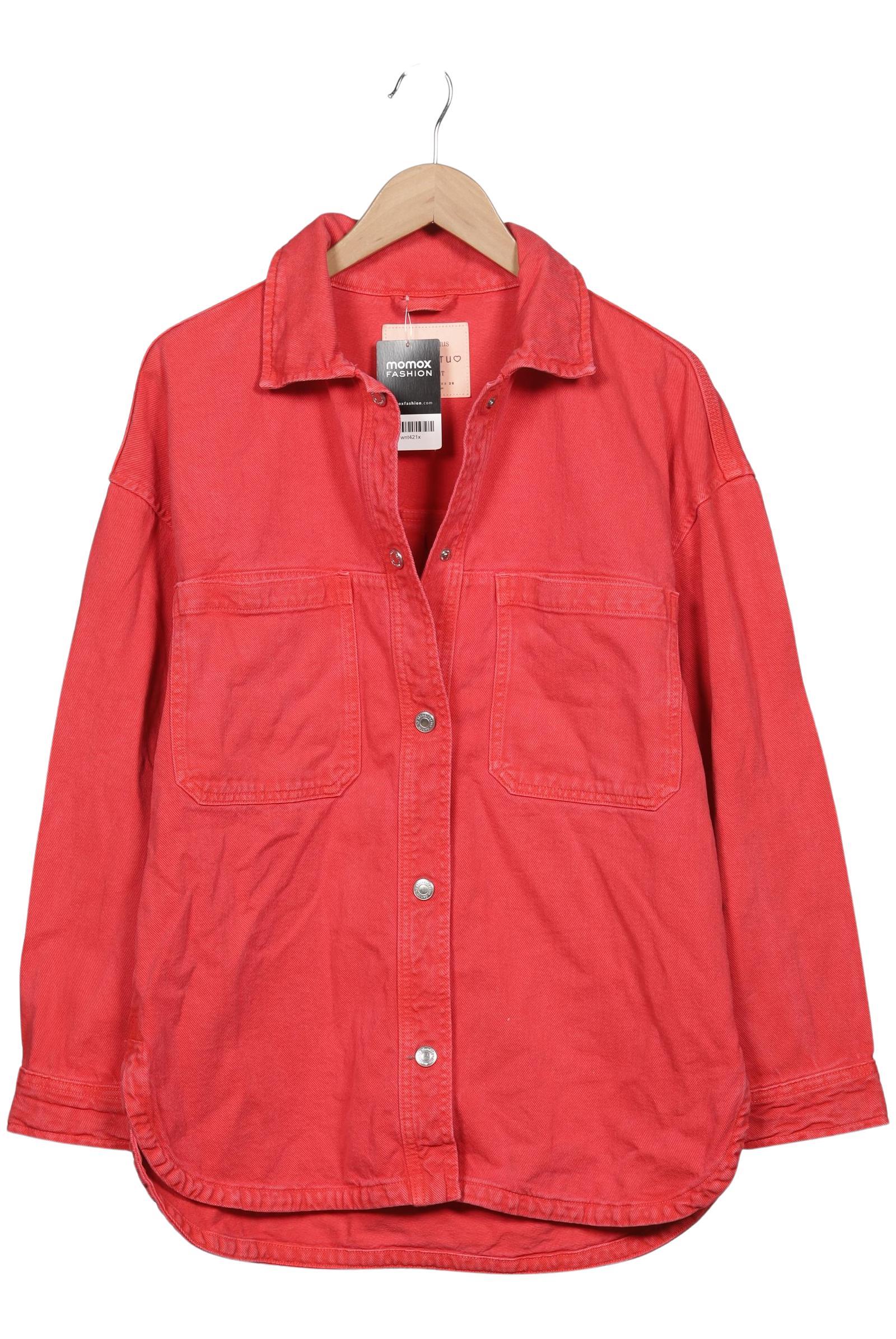 

Stradivarius Damen Jacke, rot, Gr. 38