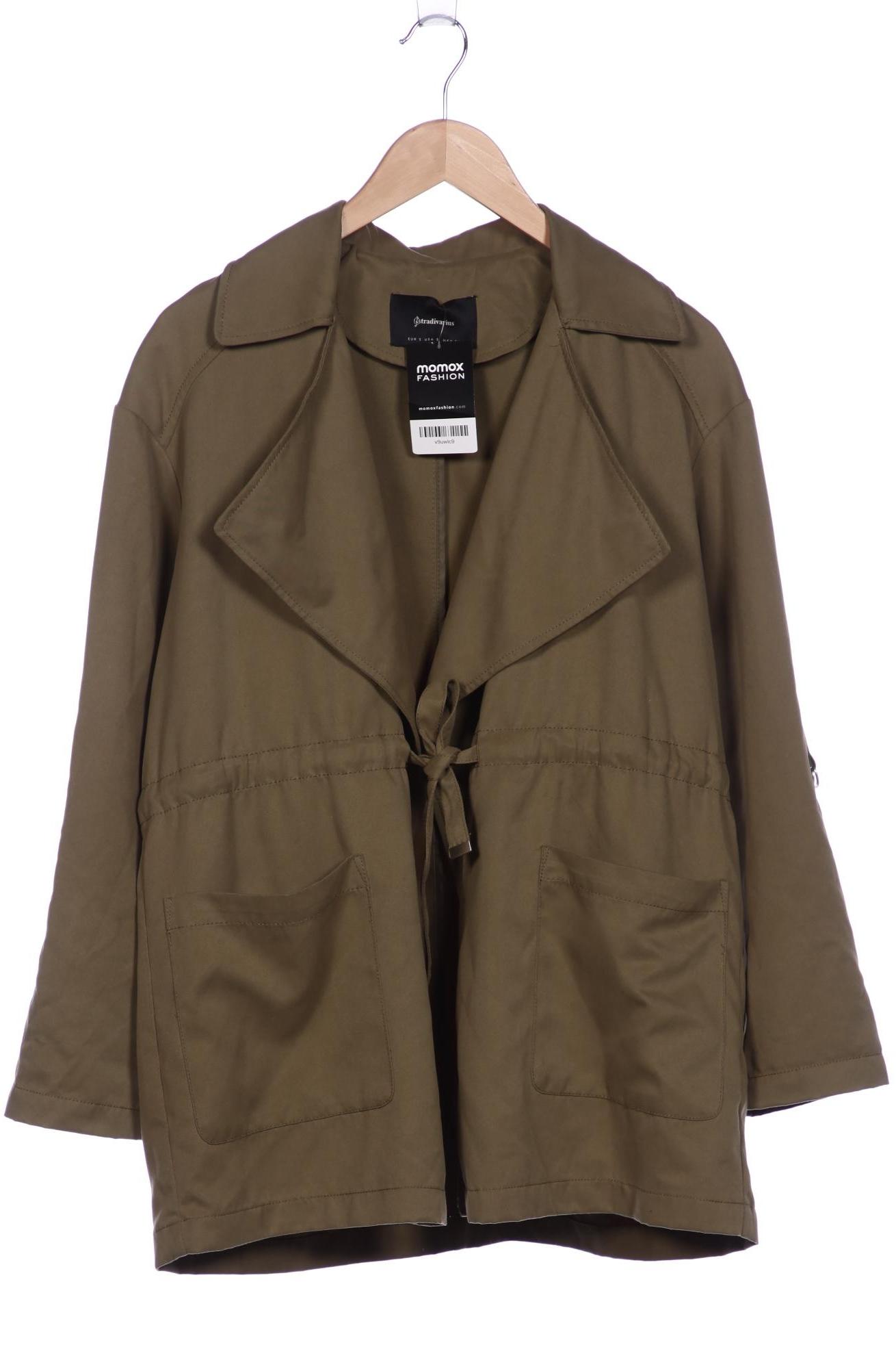 

Stradivarius Damen Jacke, grün, Gr. 36