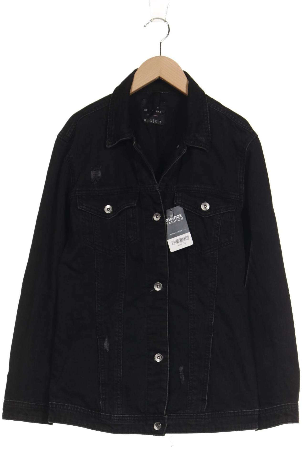 

Stradivarius Damen Jacke, schwarz, Gr. 34