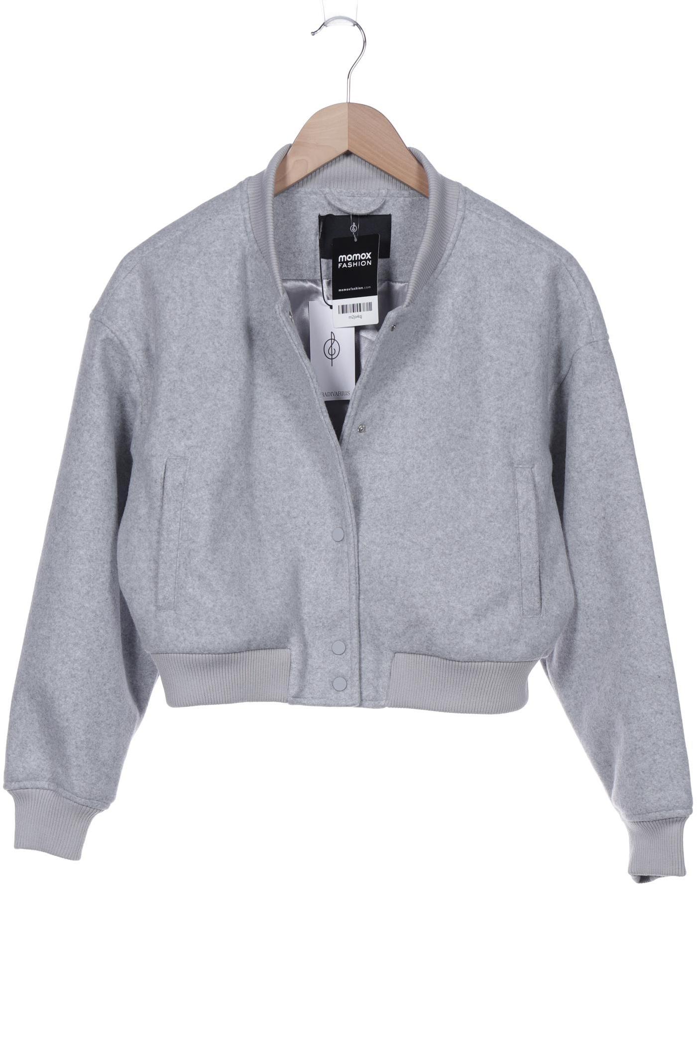 

Stradivarius Damen Jacke, grau, Gr. 36