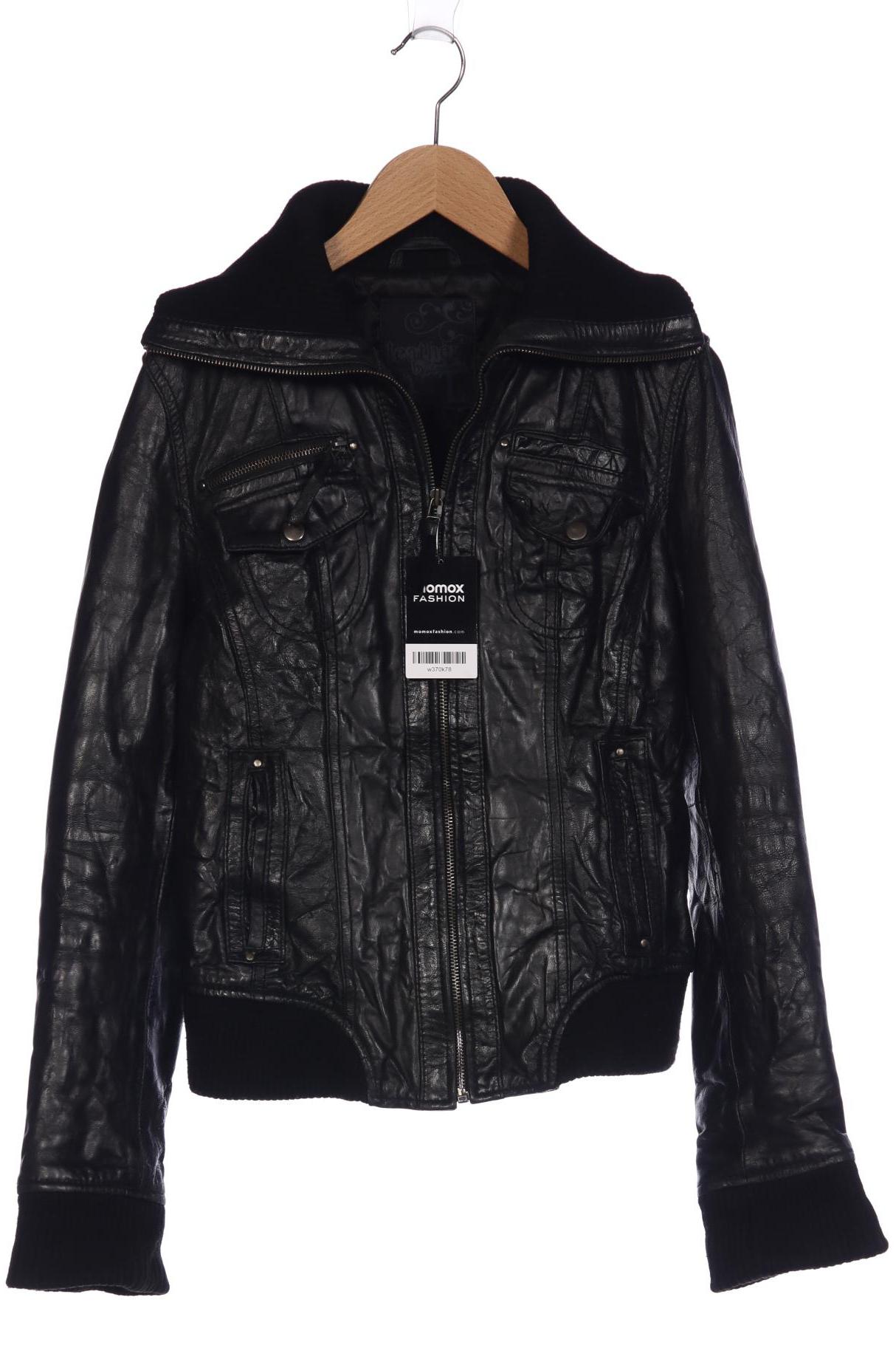

Stradivarius Damen Jacke, schwarz, Gr. 42