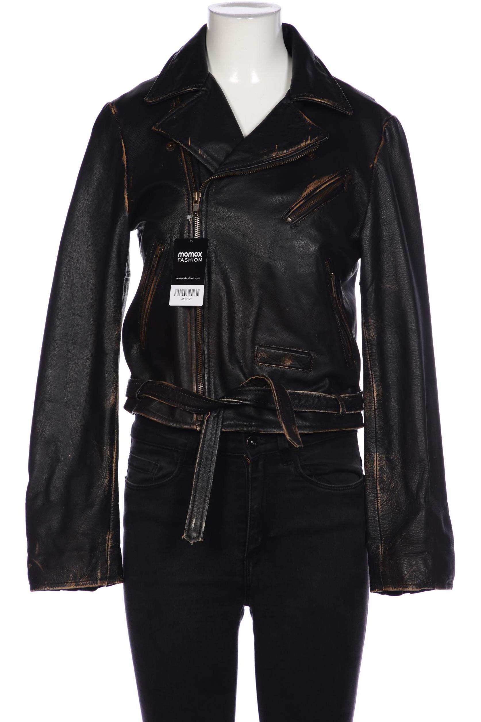 

Stradivarius Damen Jacke, schwarz