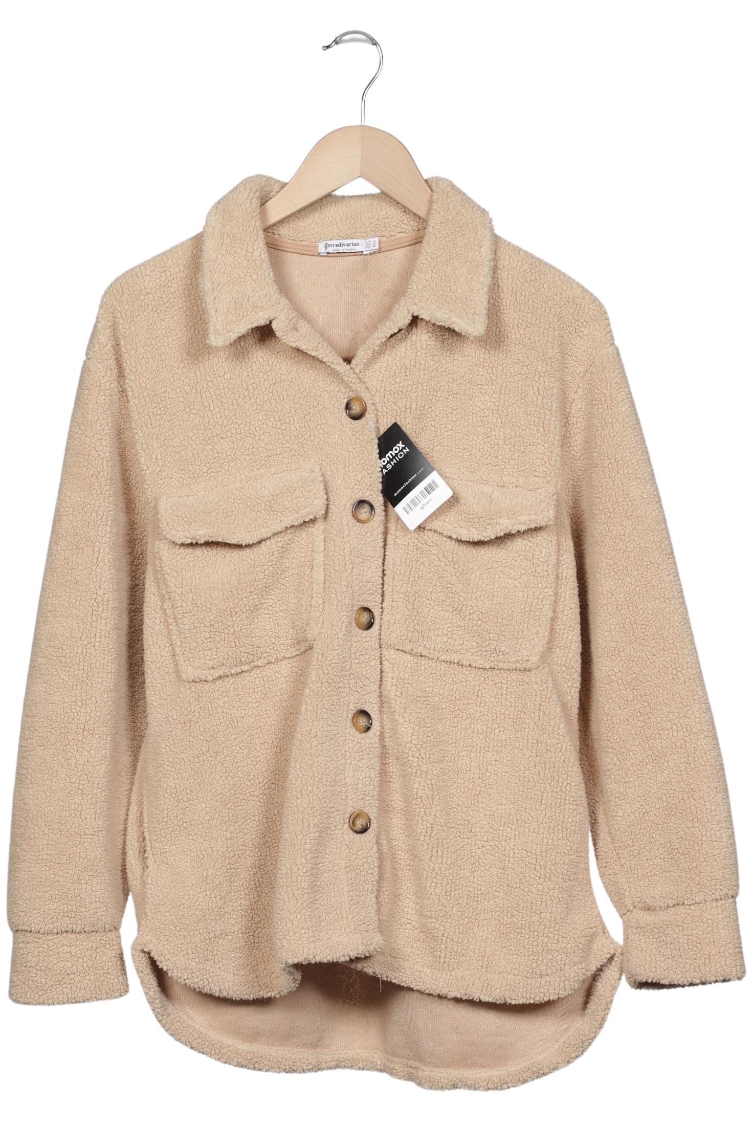 

Stradivarius Damen Jacke, beige, Gr. 38