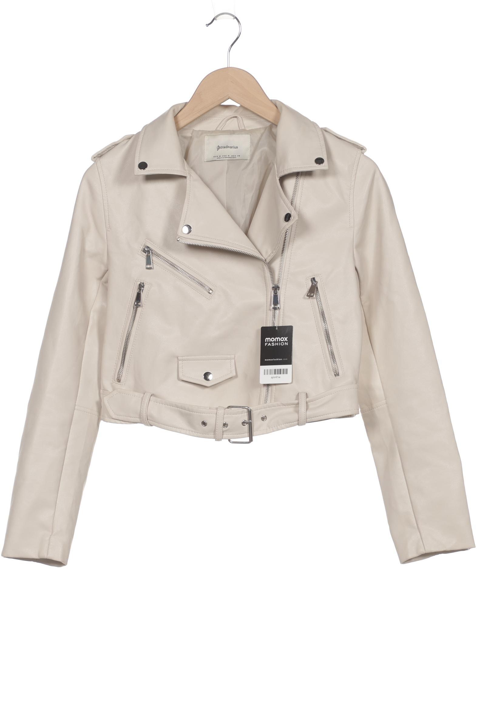 

Stradivarius Damen Jacke, cremeweiß, Gr. 38
