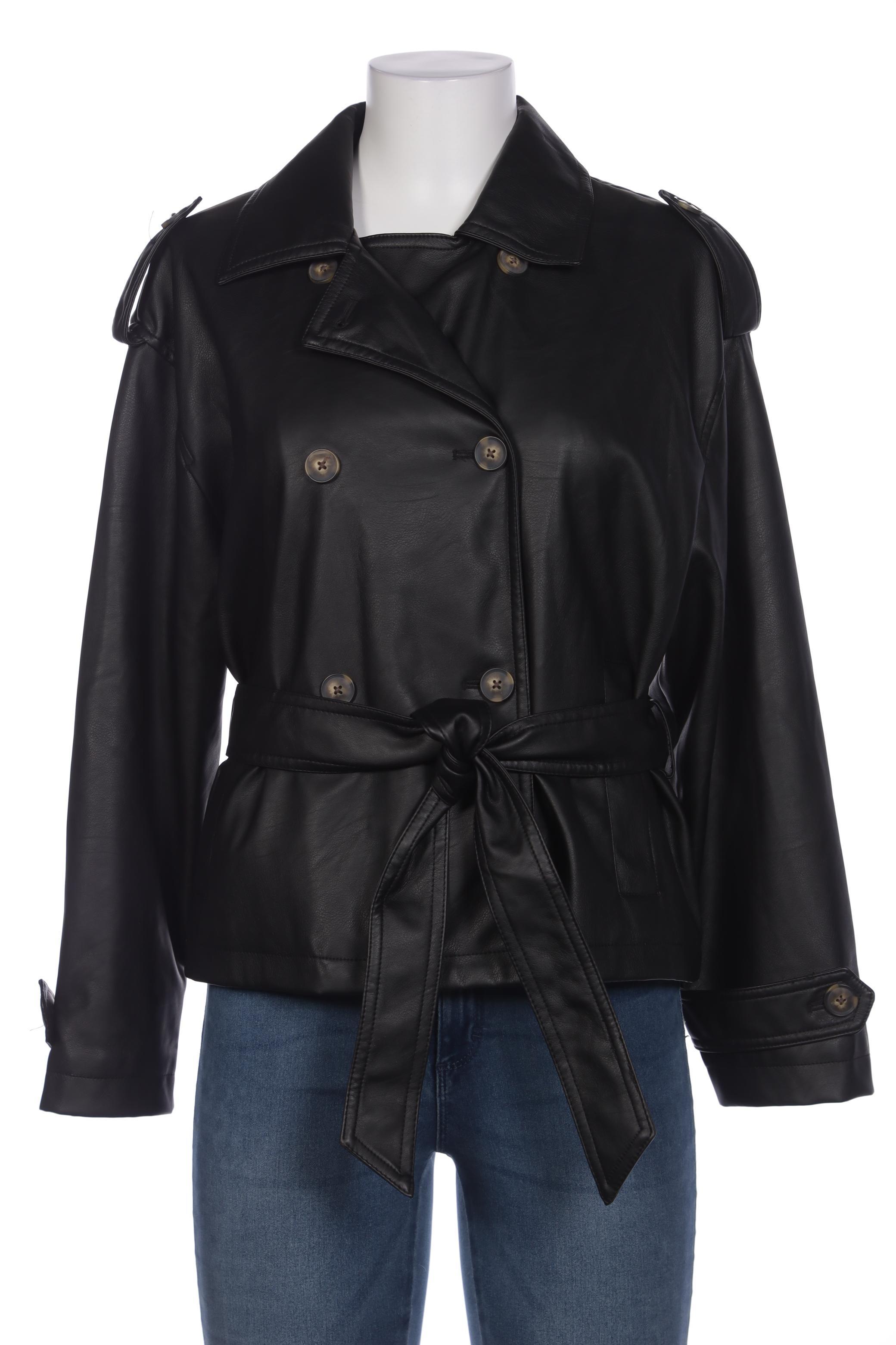 

Stradivarius Damen Jacke, schwarz, Gr. 42