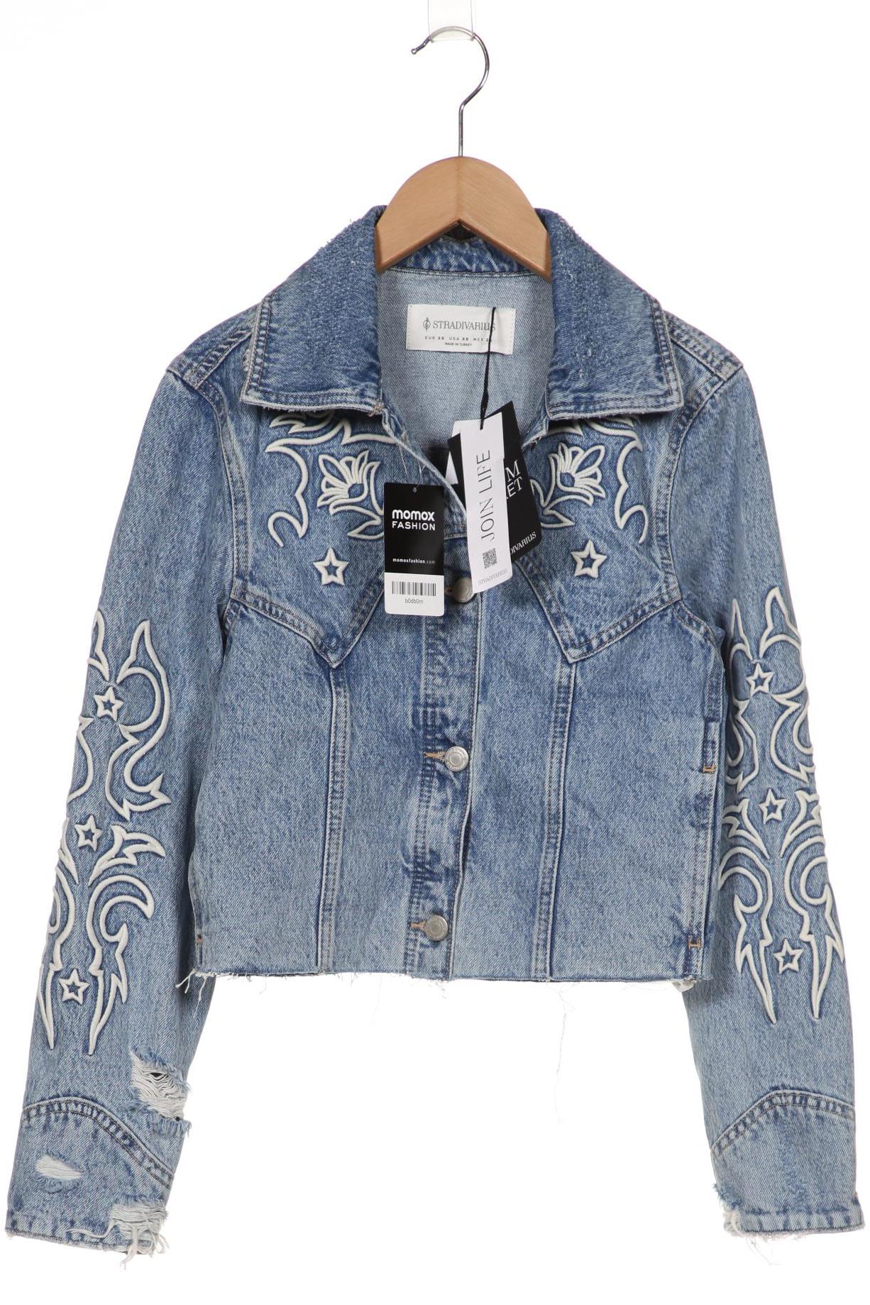

Stradivarius Damen Jacke, blau
