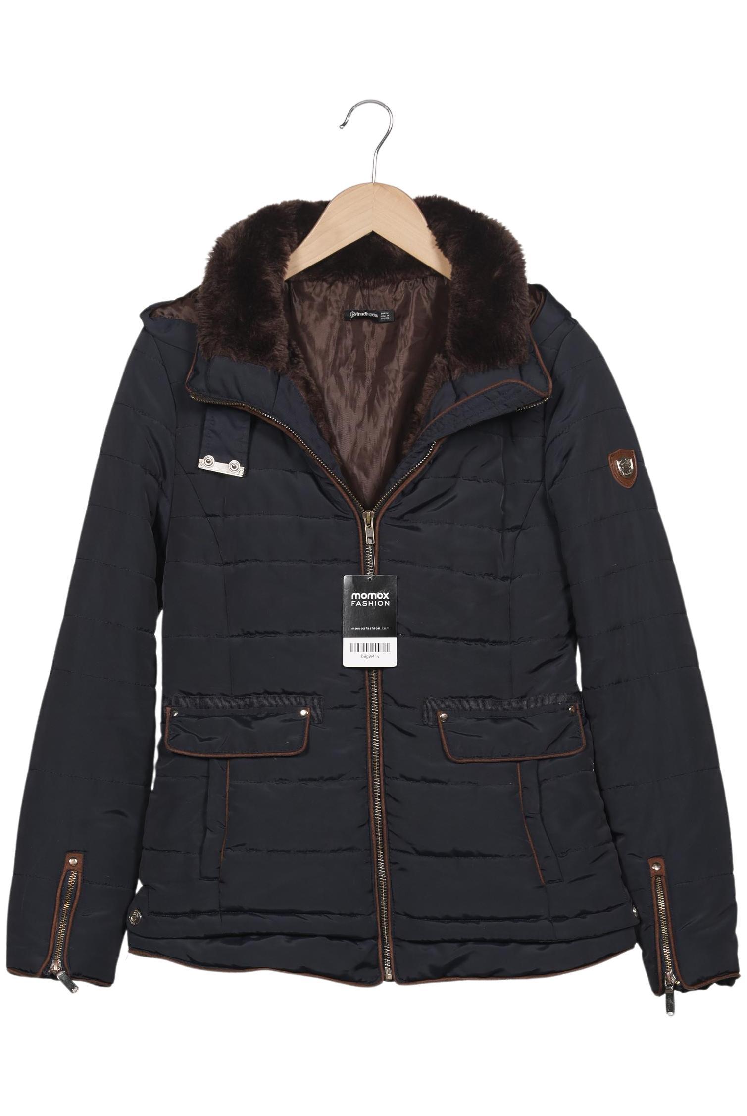

Stradivarius Damen Jacke, marineblau, Gr. 38