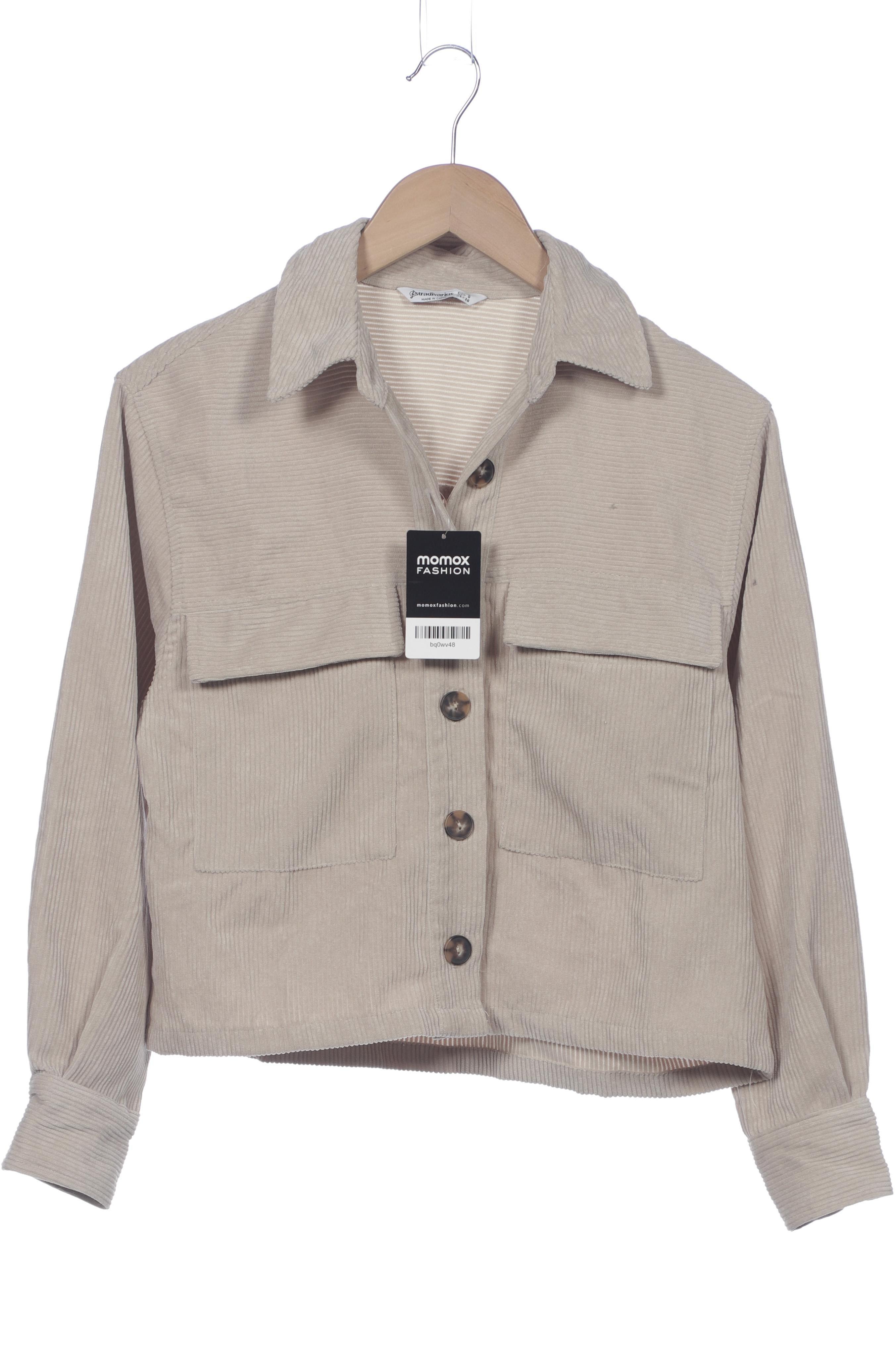 

Stradivarius Damen Jacke, beige, Gr. 36