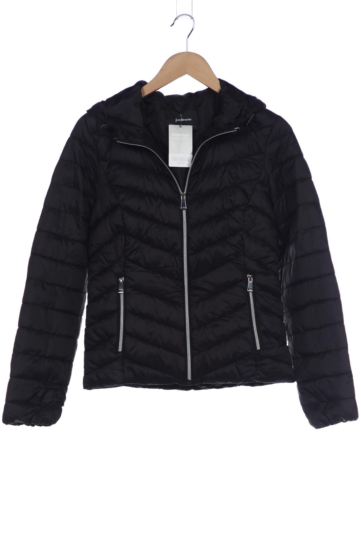

Stradivarius Damen Jacke, schwarz, Gr. 38