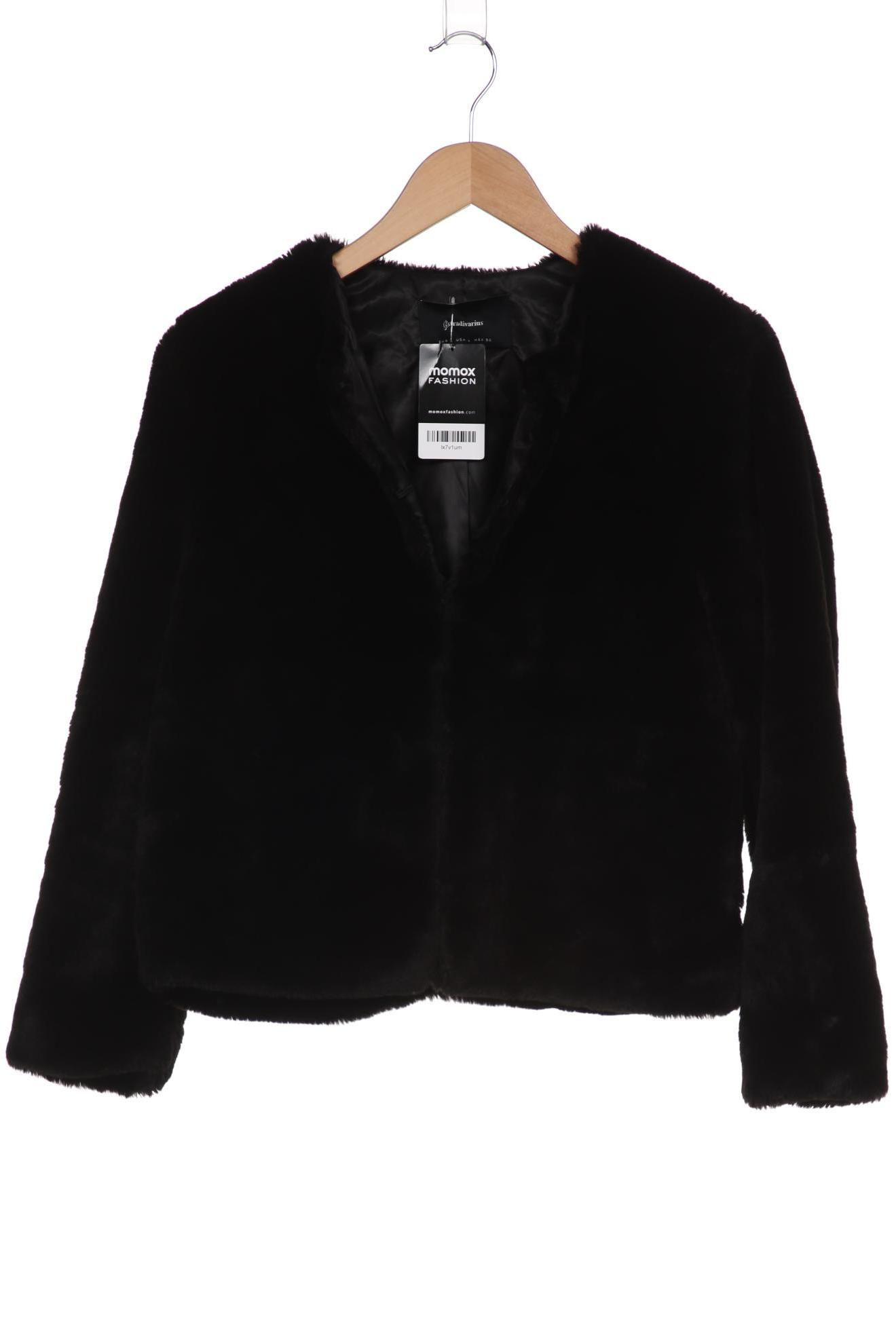 

Stradivarius Damen Jacke, schwarz