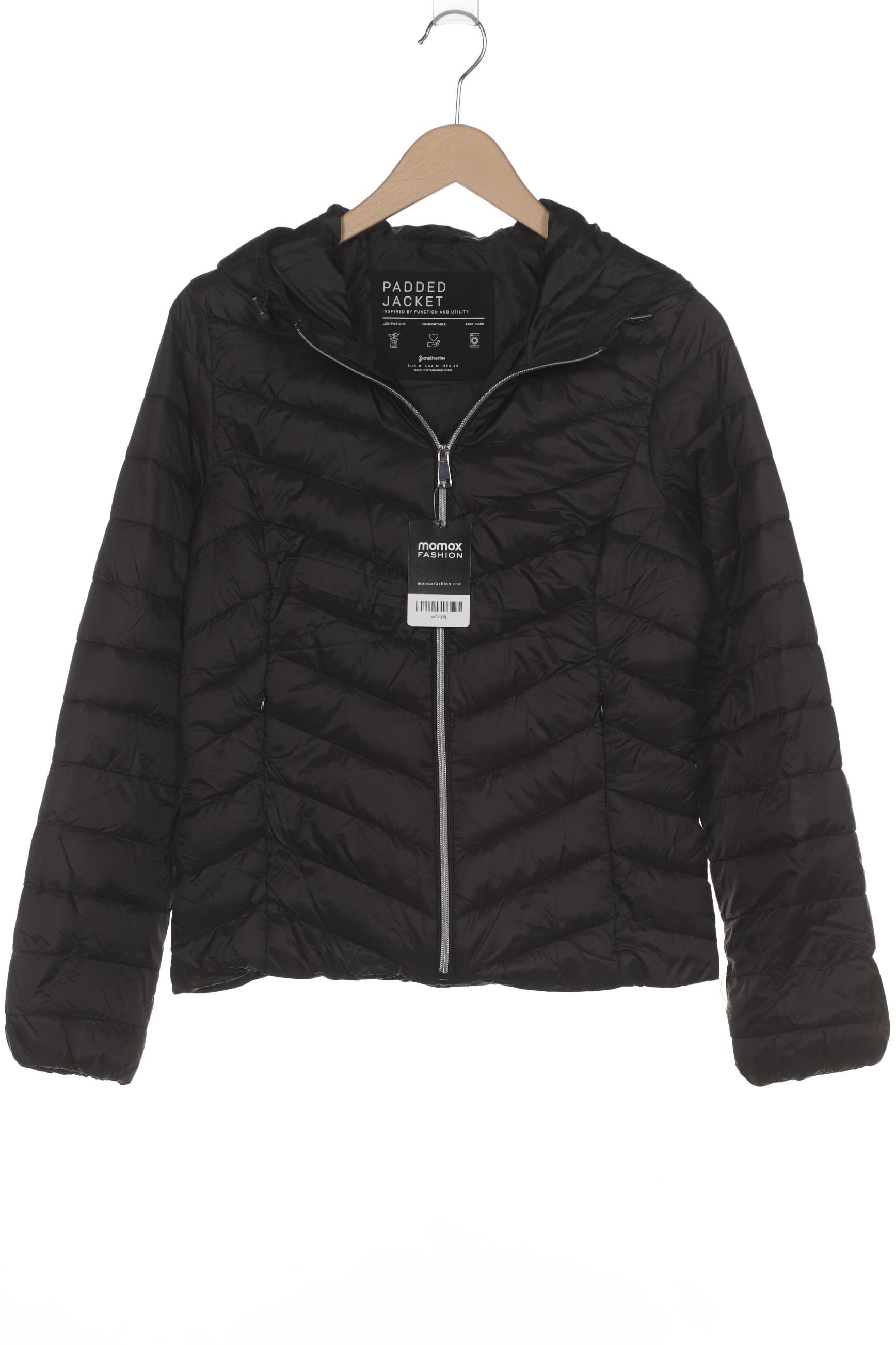 

Stradivarius Damen Jacke, schwarz, Gr. 38