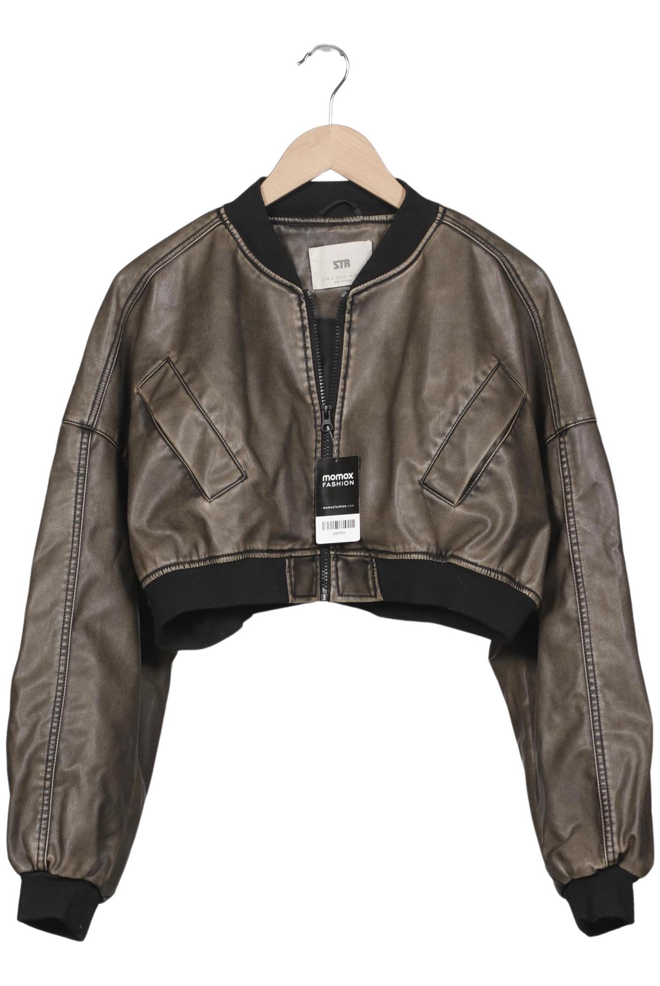 

Stradivarius Damen Jacke, braun, Gr. 42