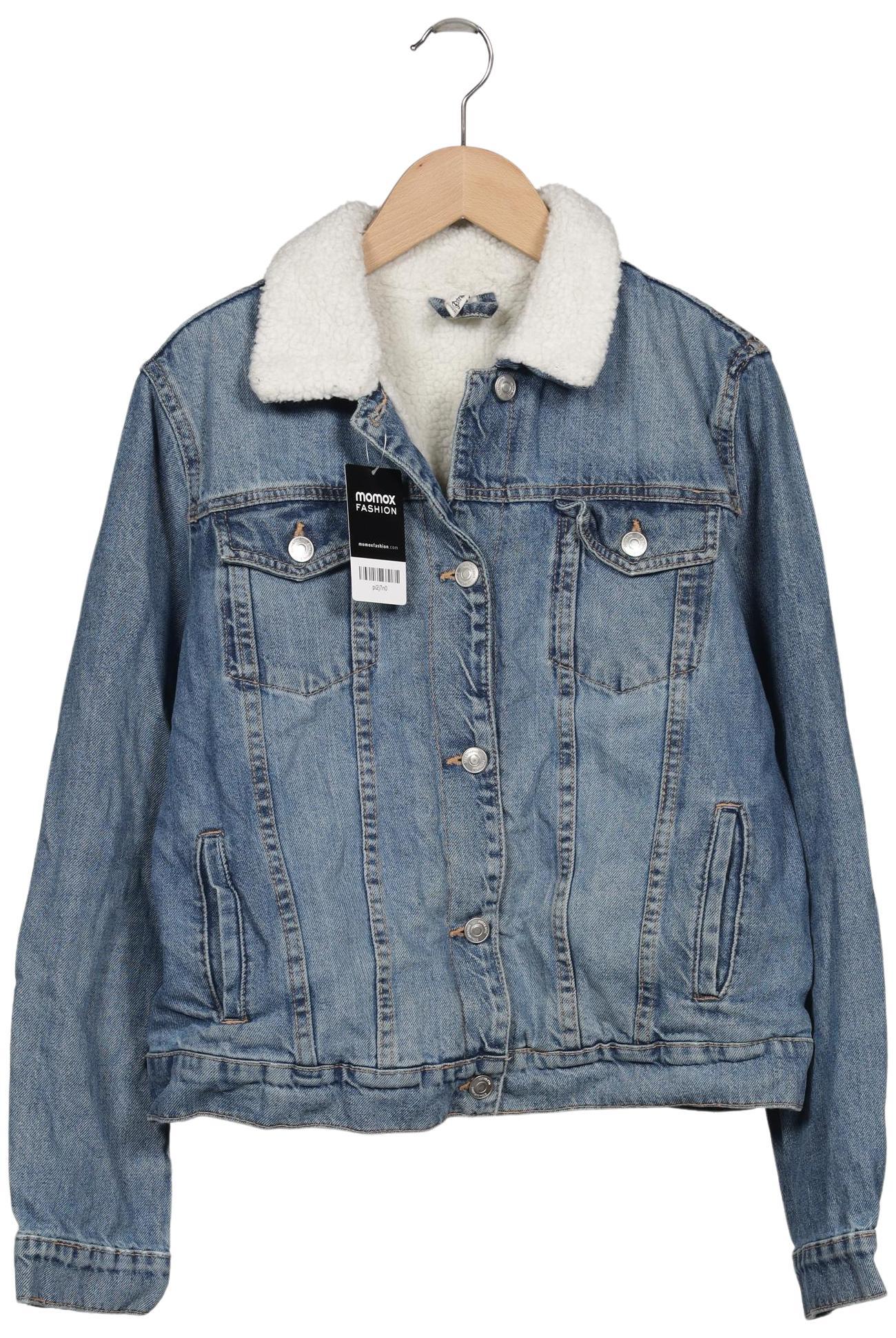 

Stradivarius Damen Jacke, blau, Gr. 38