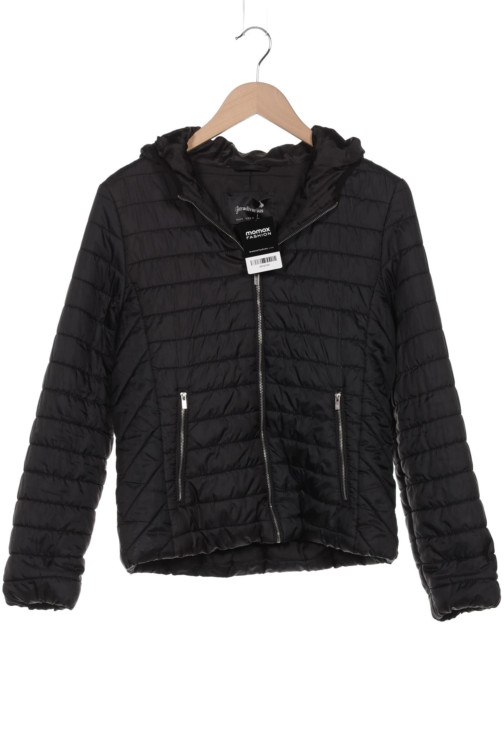 

Stradivarius Damen Jacke, schwarz, Gr. 38