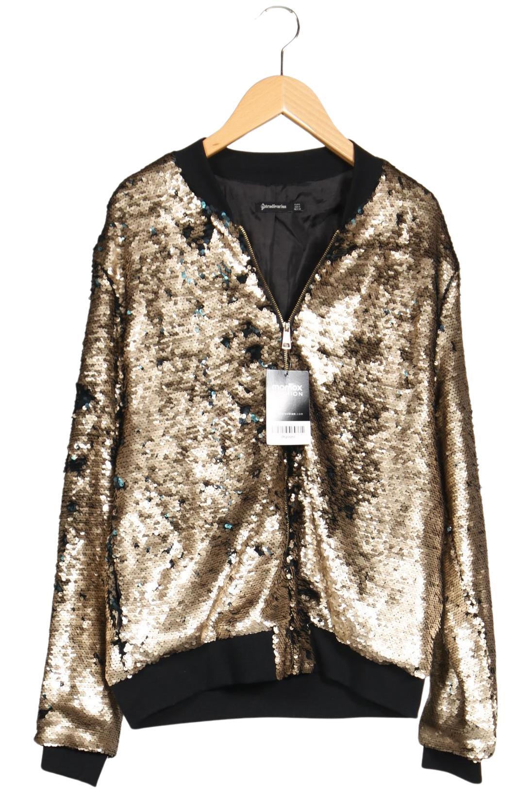 

Stradivarius Damen Jacke, beige, Gr. 36