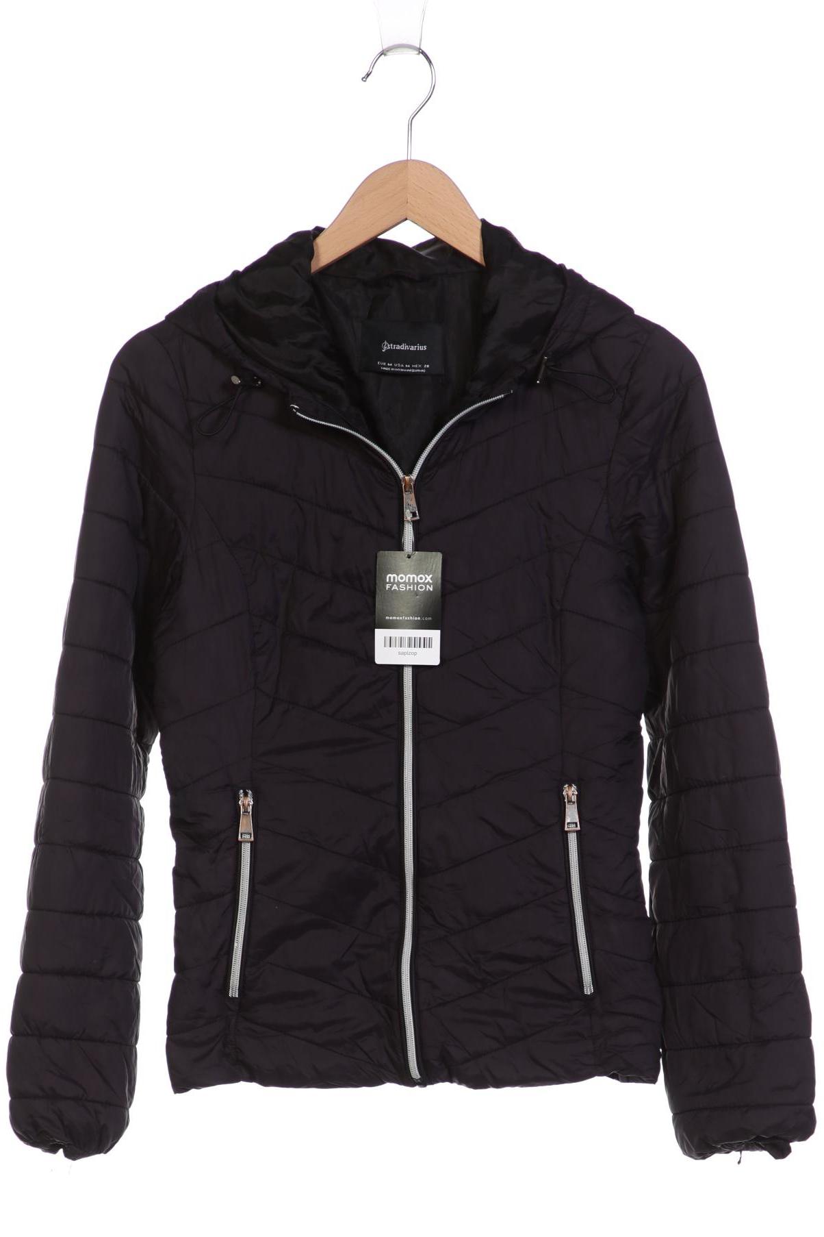 

Stradivarius Damen Jacke, schwarz, Gr. 38