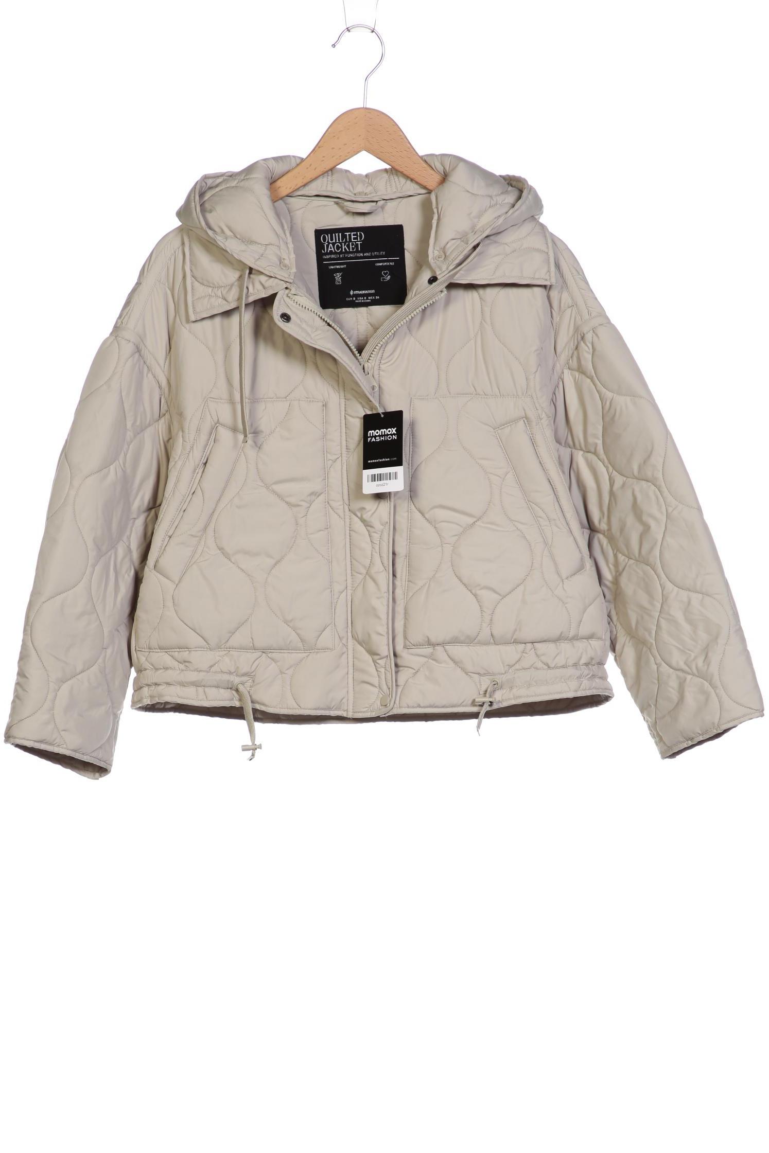 

Stradivarius Damen Jacke, cremeweiß