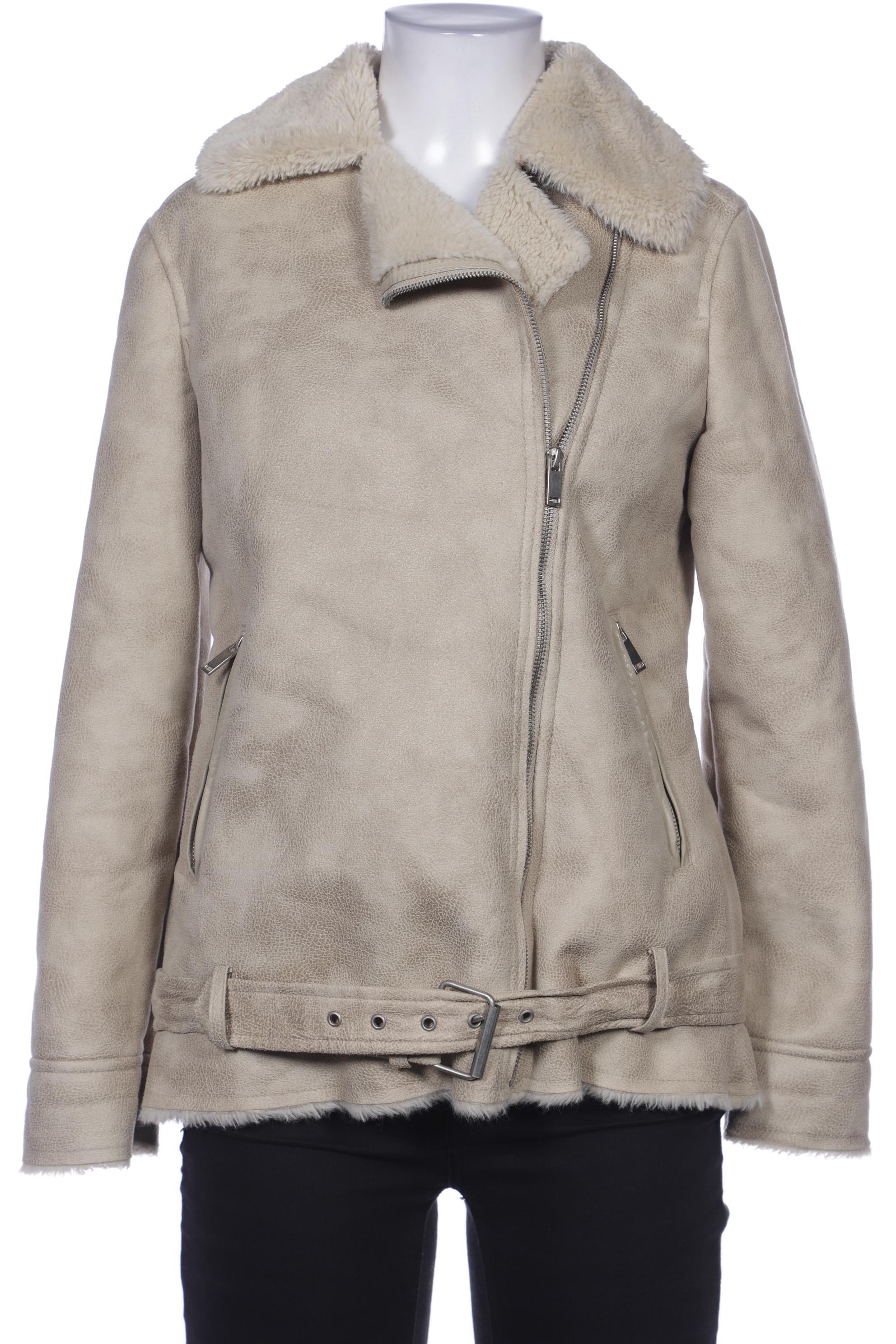 

Stradivarius Damen Jacke, beige, Gr. 36