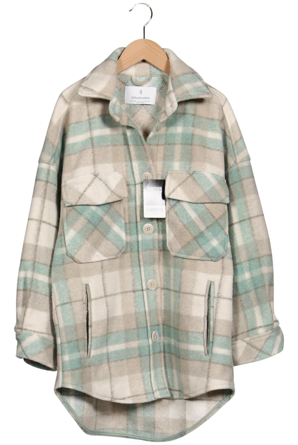 

Stradivarius Damen Jacke, grau, Gr. 34