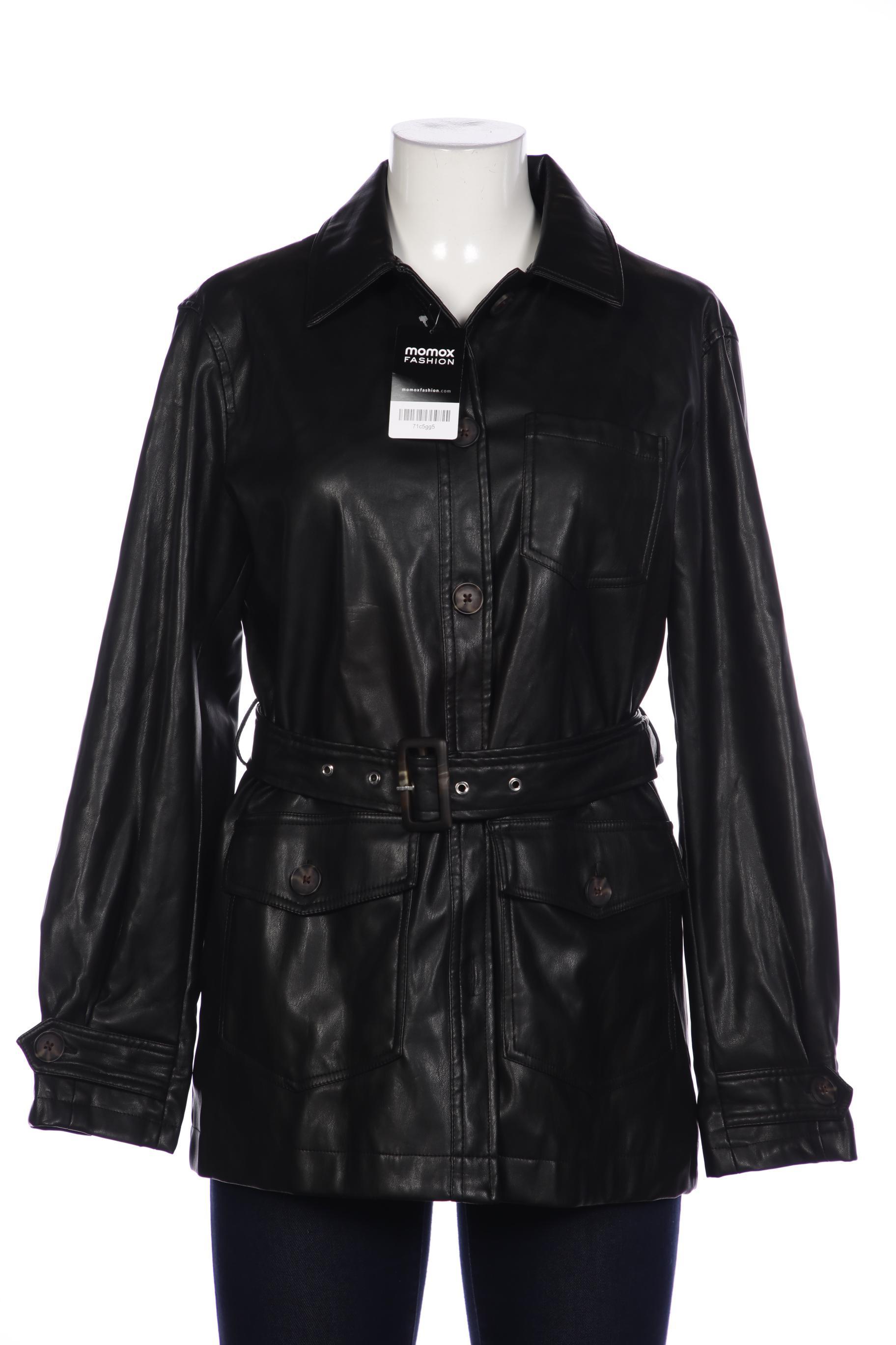 

Stradivarius Damen Jacke, schwarz, Gr. 42