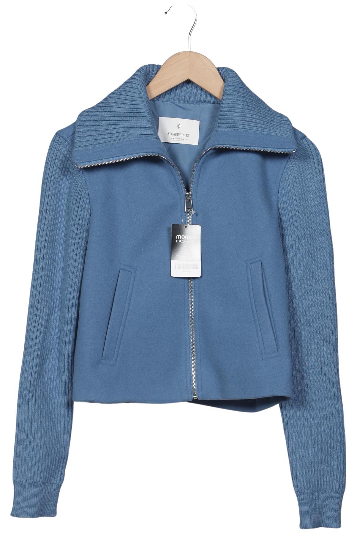 

Stradivarius Damen Jacke, blau, Gr. 38
