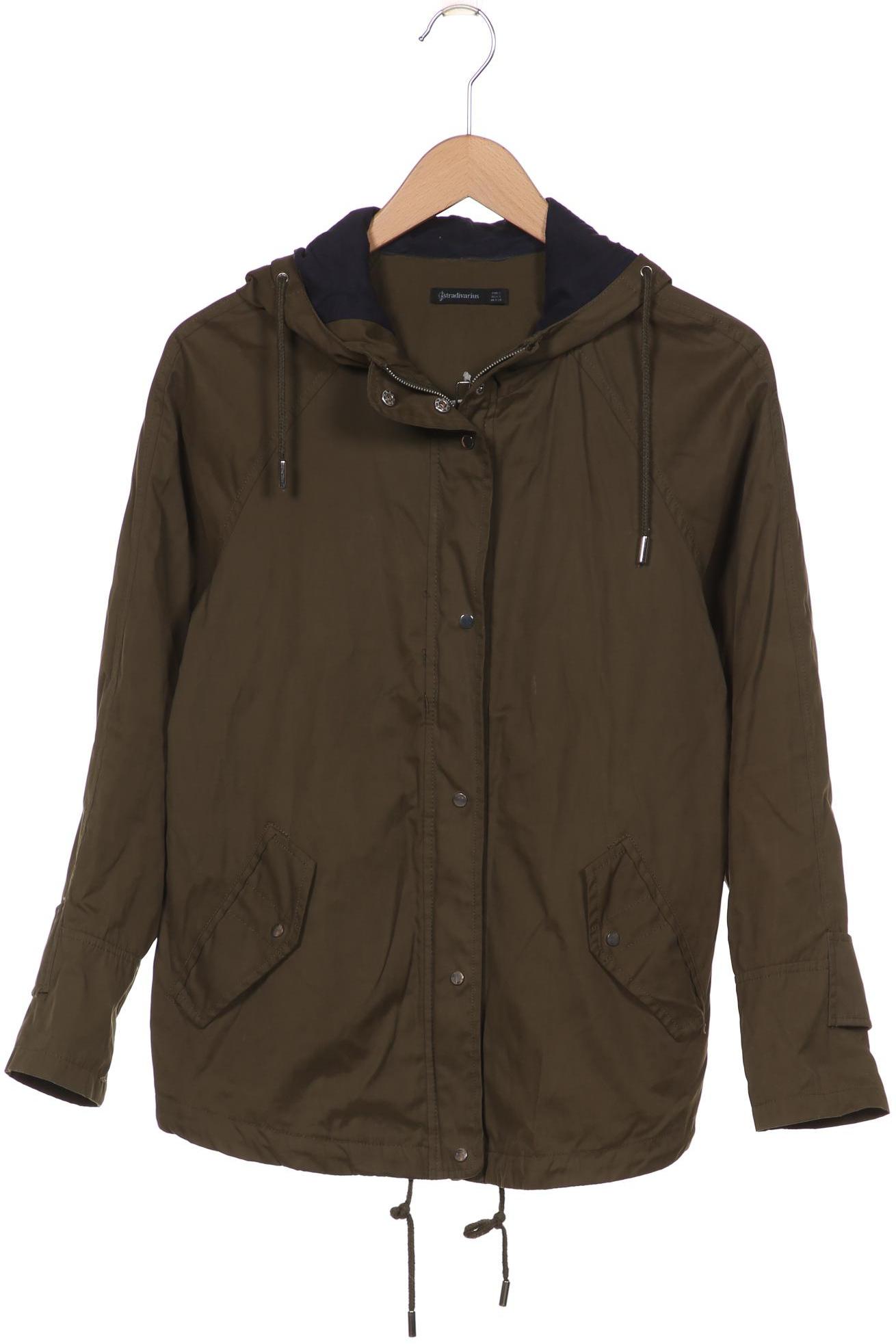 

Stradivarius Damen Jacke, grün, Gr. 36