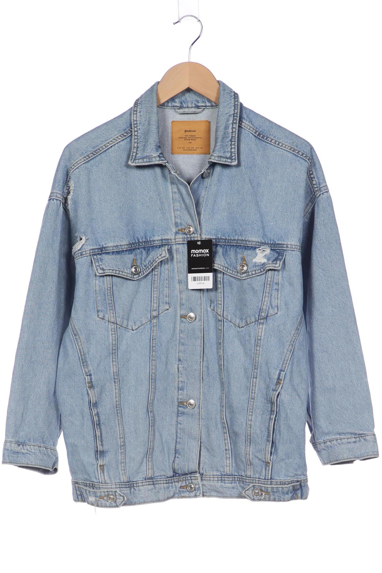 

Stradivarius Damen Jacke, hellblau
