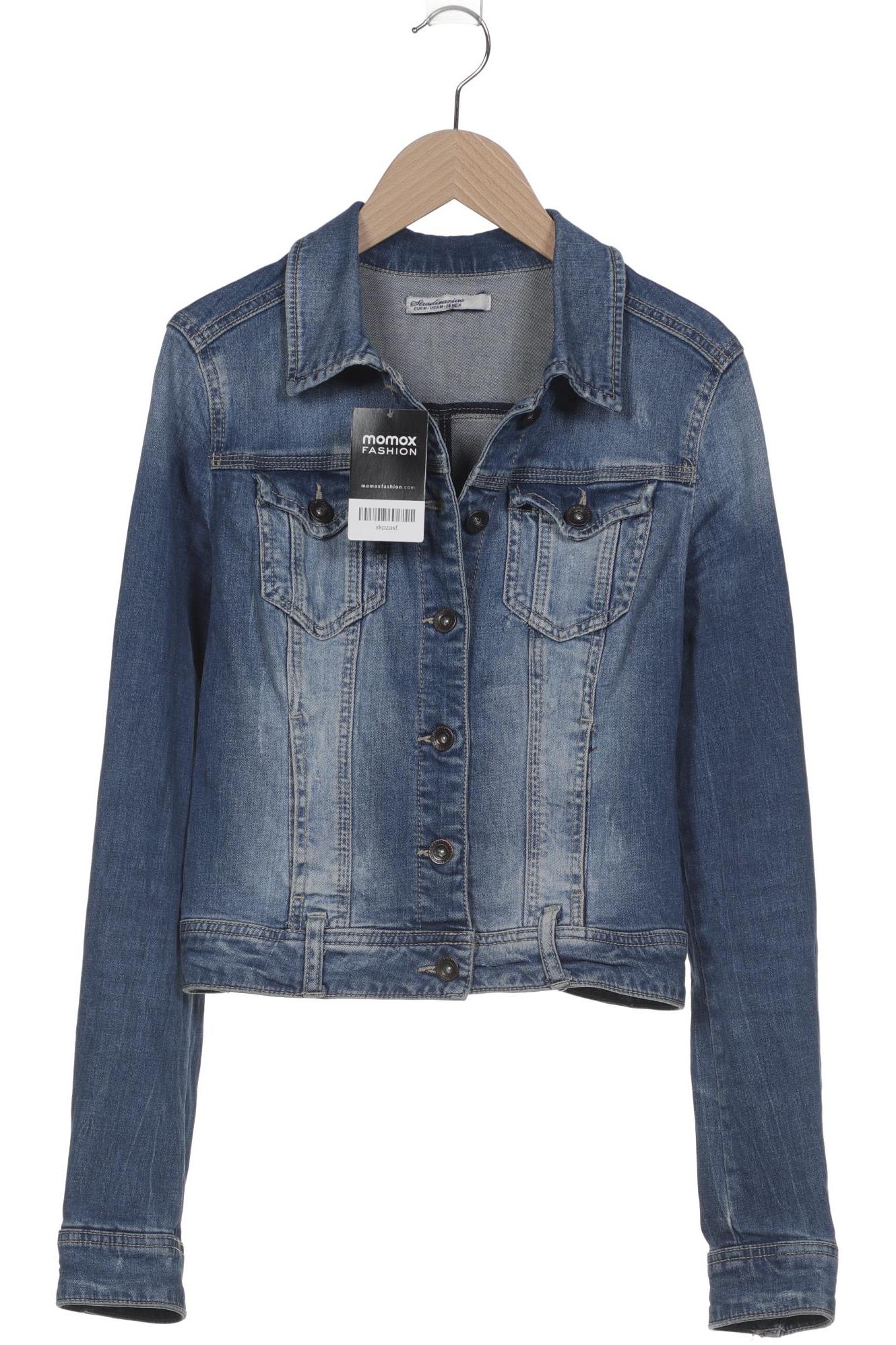 

Stradivarius Damen Jacke, blau, Gr. 38