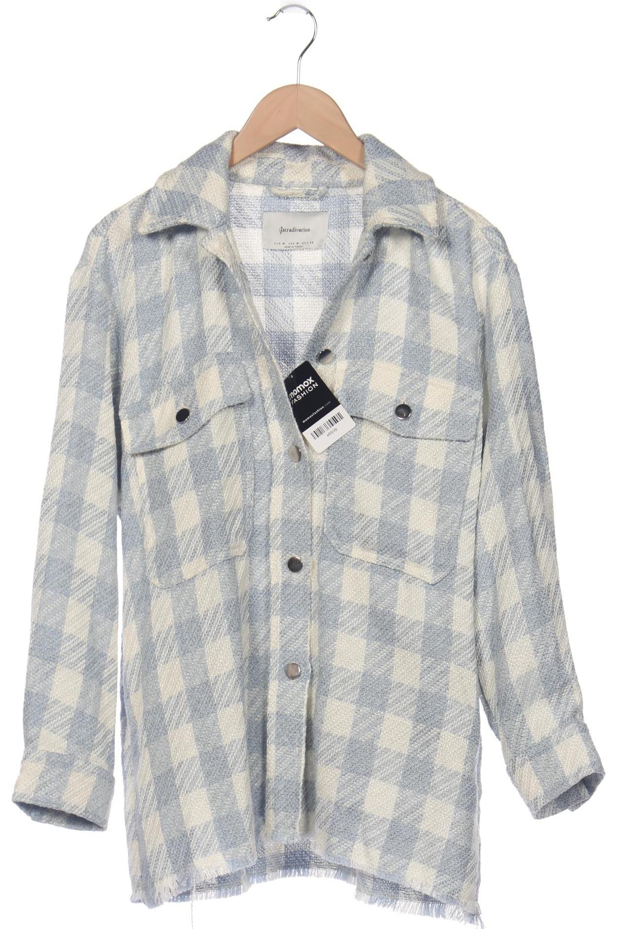 

Stradivarius Damen Jacke, hellblau, Gr. 38