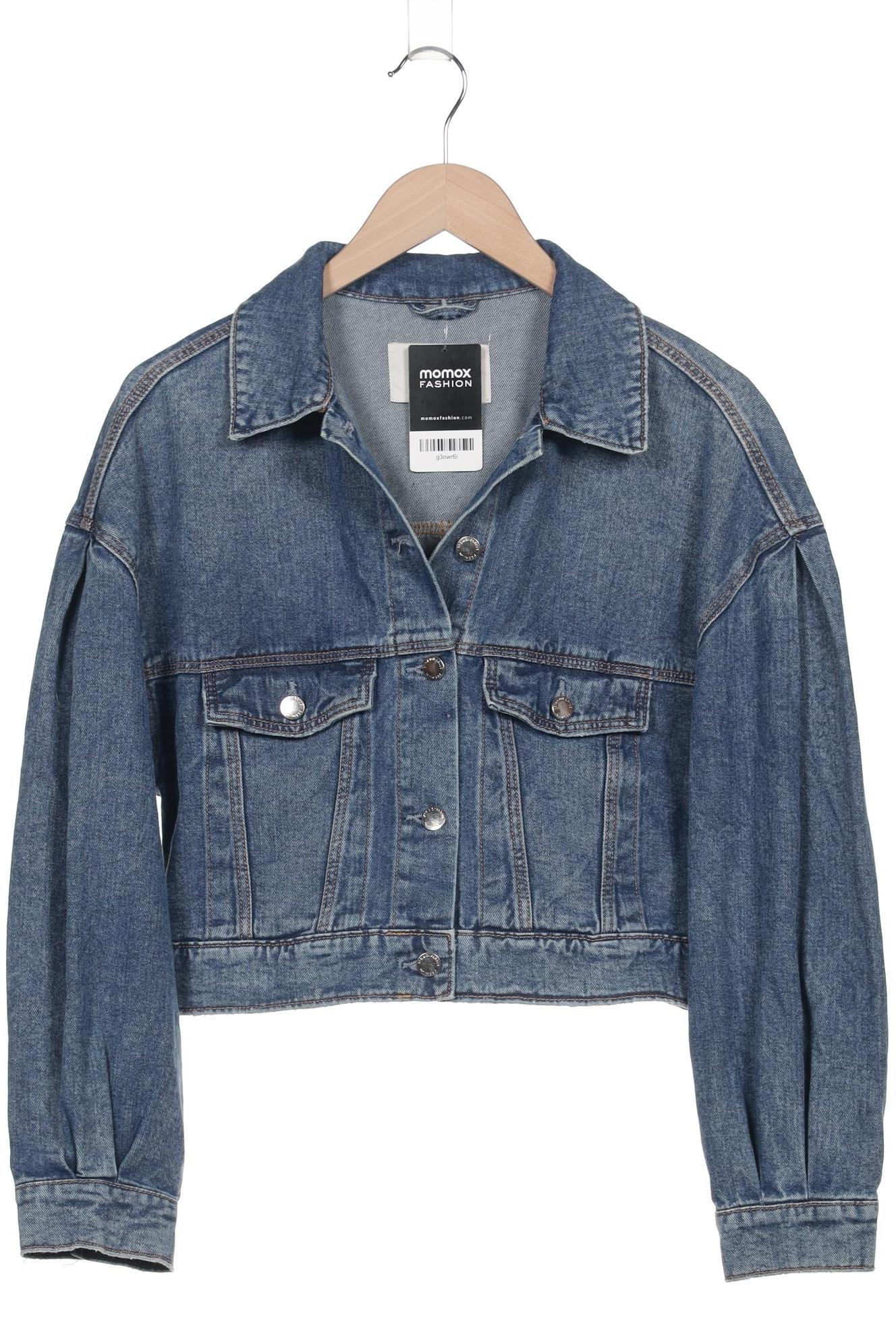 

Stradivarius Damen Jacke, blau, Gr. 38