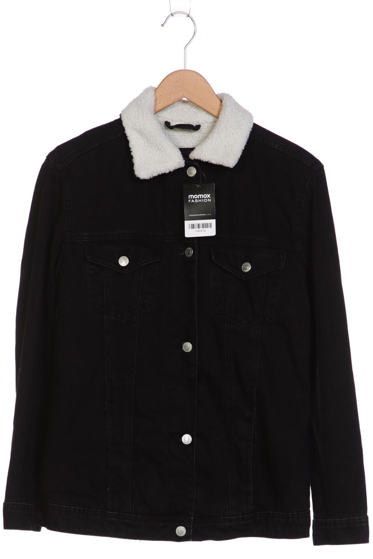 

Stradivarius Damen Jacke, schwarz, Gr. 36