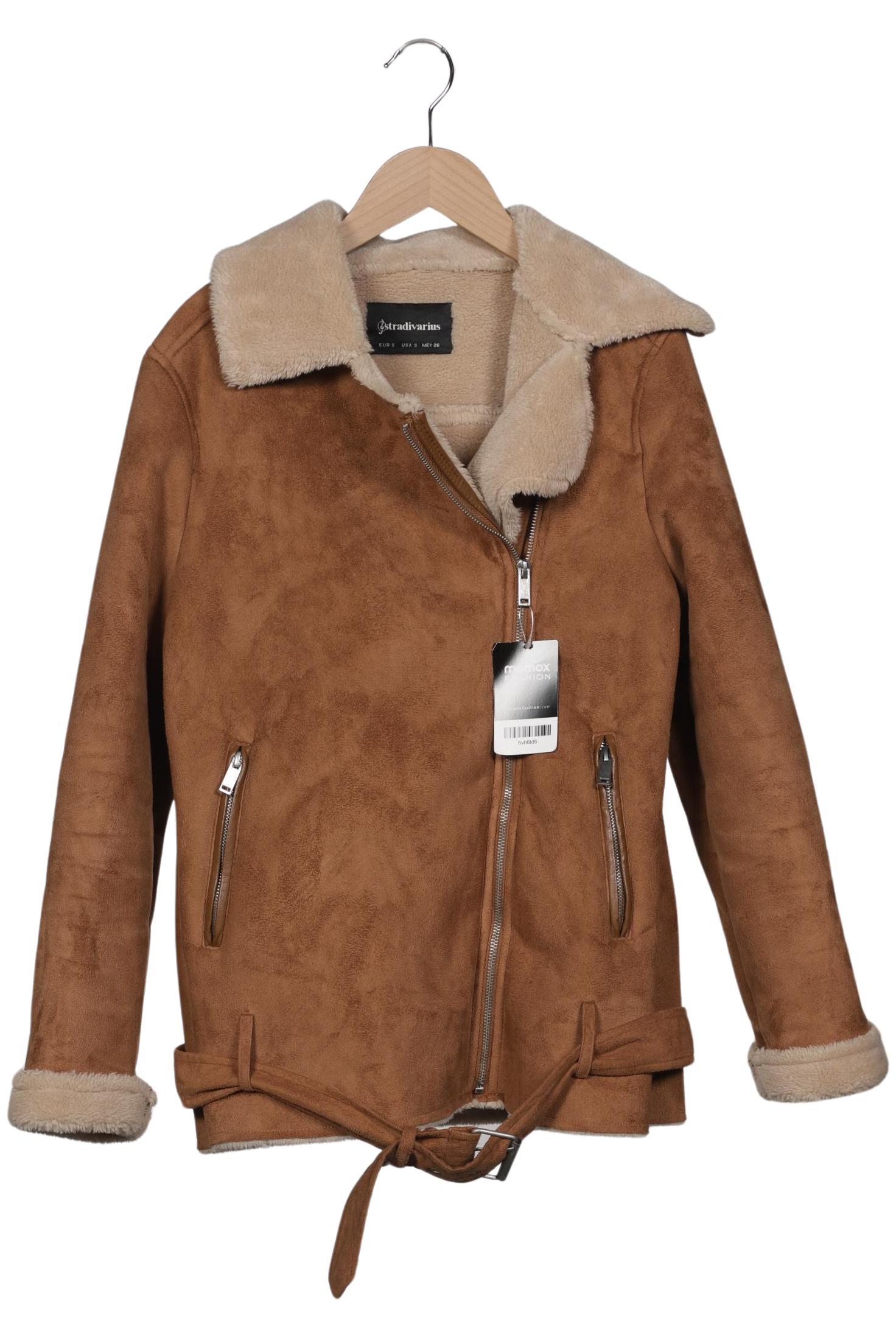 

Stradivarius Damen Jacke, braun, Gr. 36