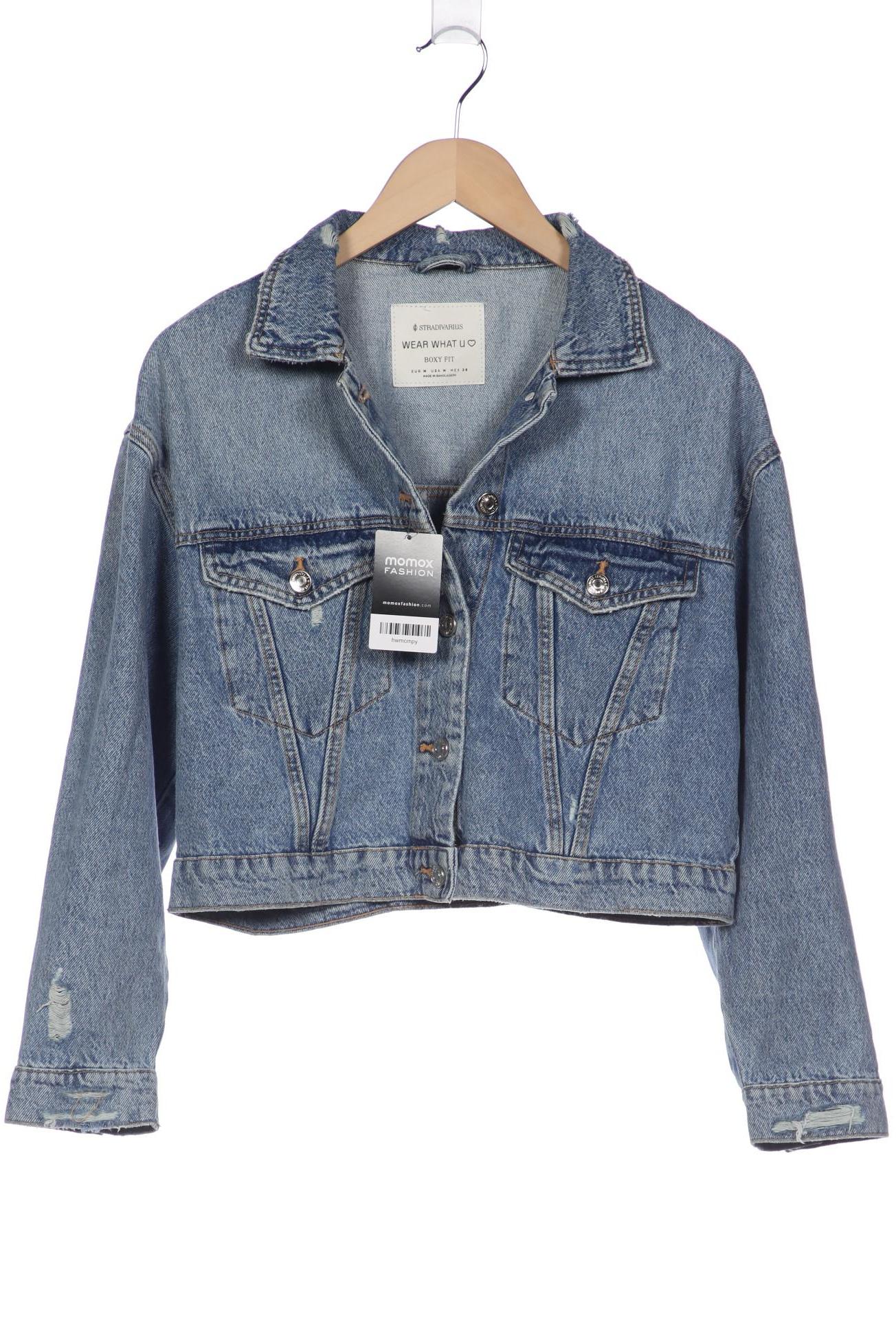 

Stradivarius Damen Jacke, blau
